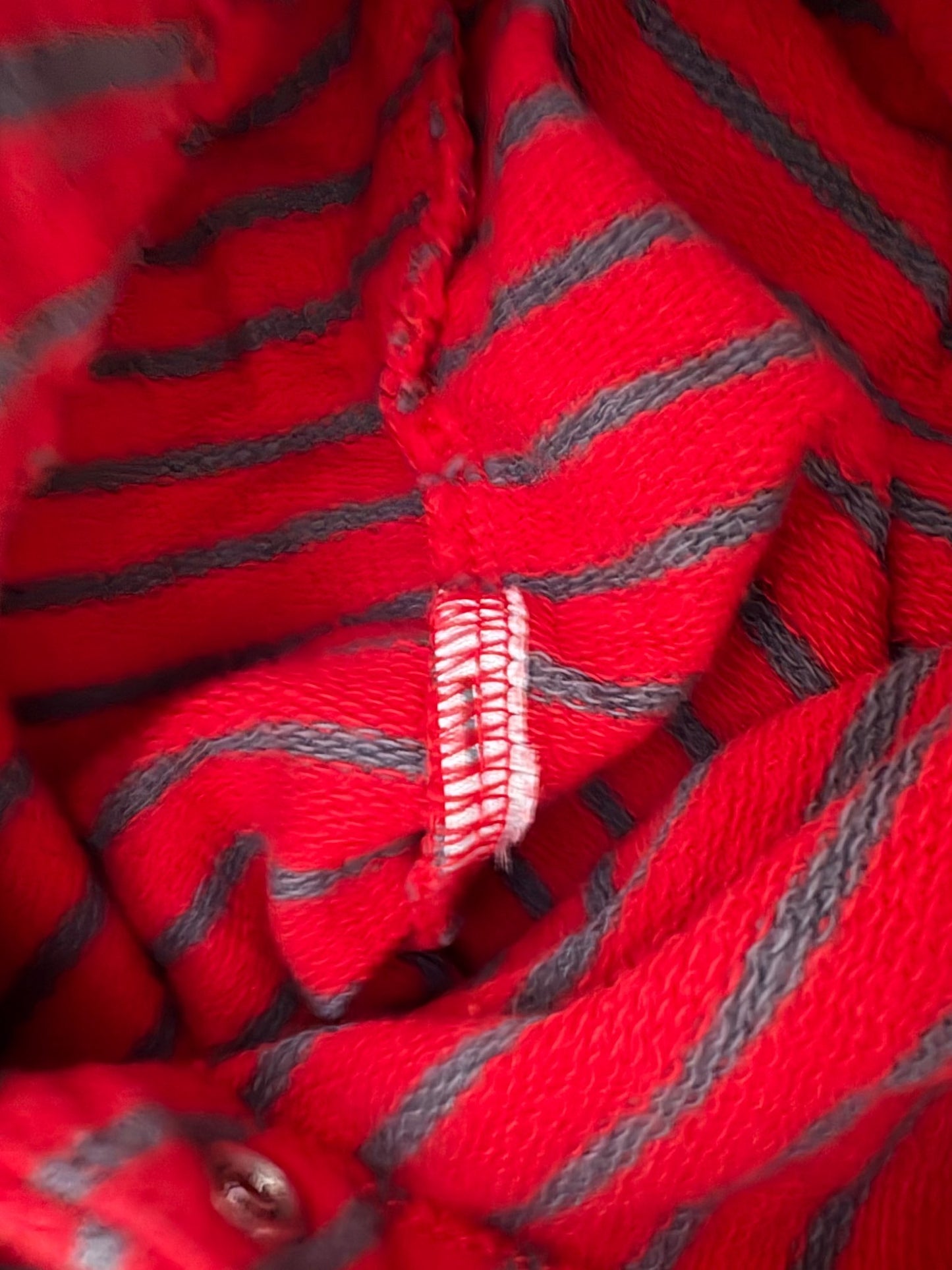 Carter’s Valentine's Day Hooded Jumpsuit, Red Stripe, 18 months, Kids 18 Month (12-18M)