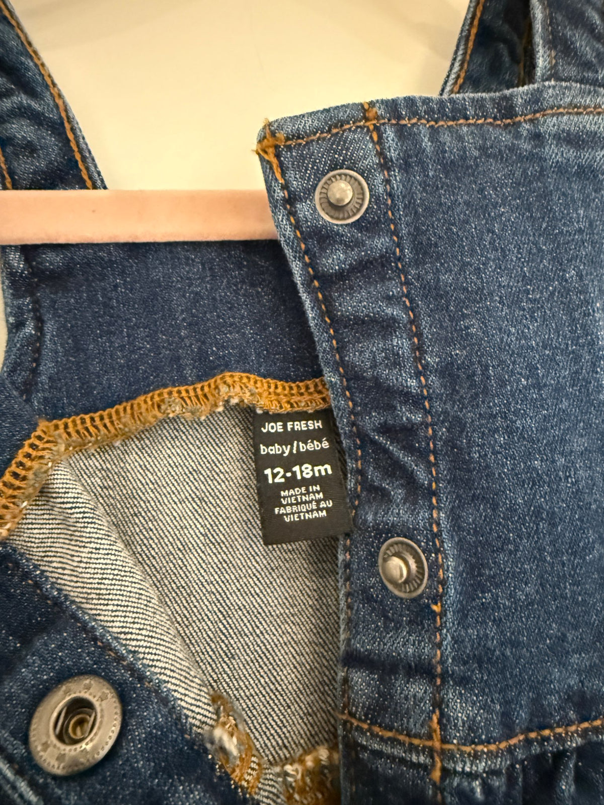 Denim Dress, Kids 18 Month (12-18M)