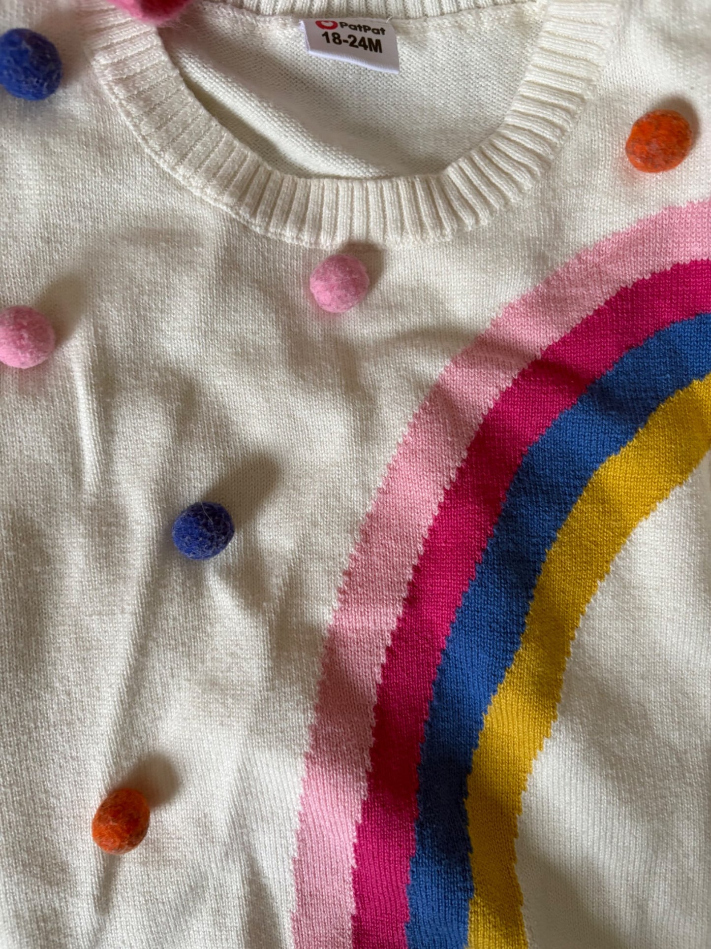 Pompom sweater bundle /2 total, Kids 18 Month (12-18M)