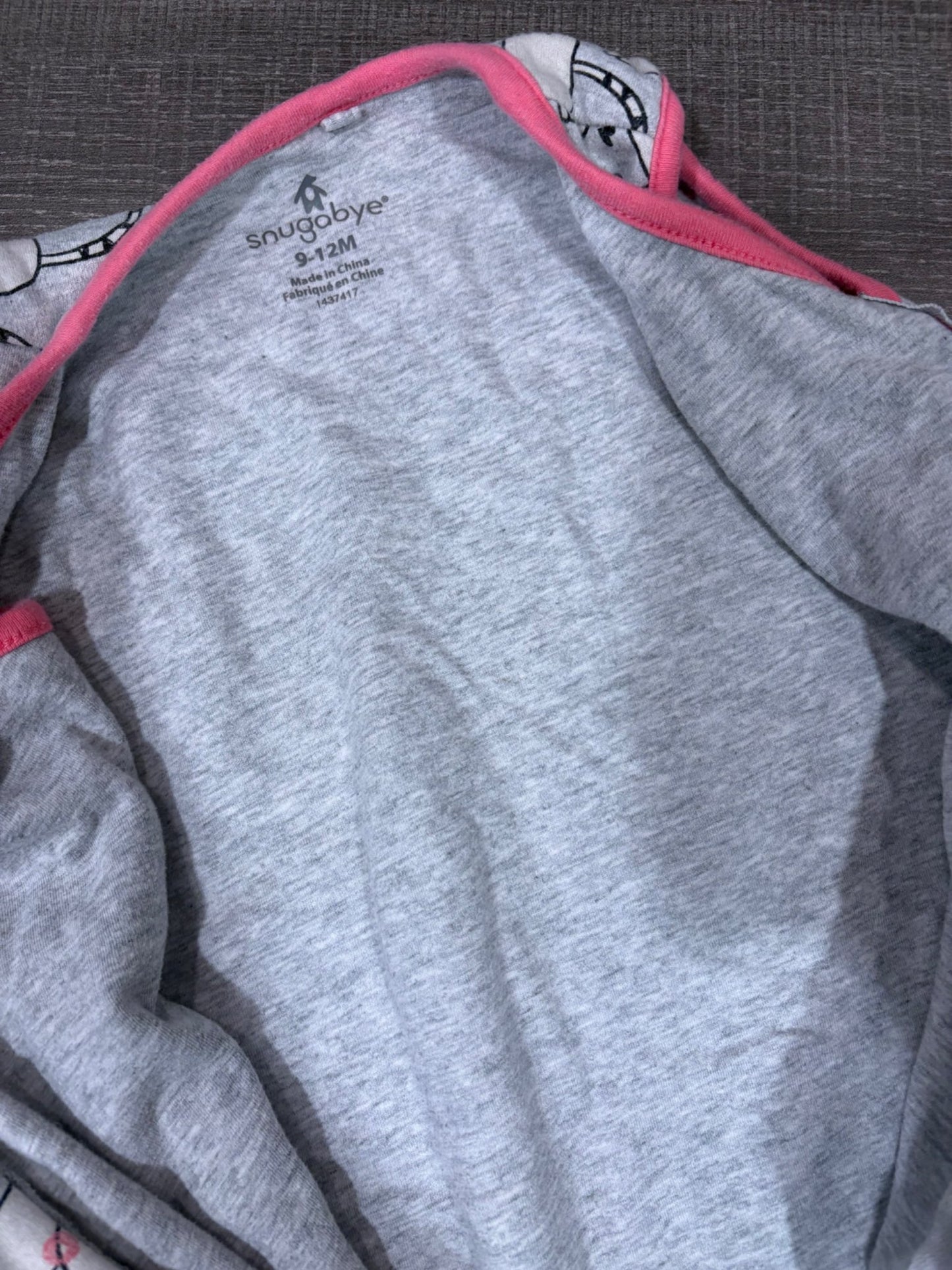 Pink cat Sleep sack6-12 m, 6-12 Months (Medium)