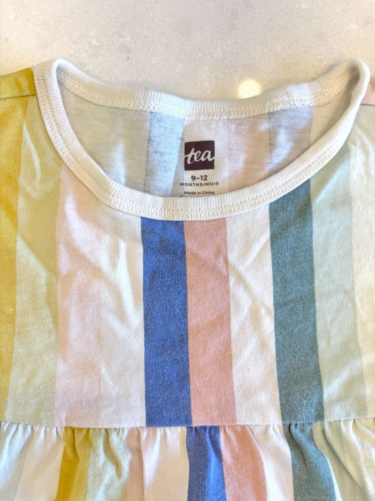 Tea Collection Short Sleeve Dress, 9-12m, Kids 12 Month (9-12M)