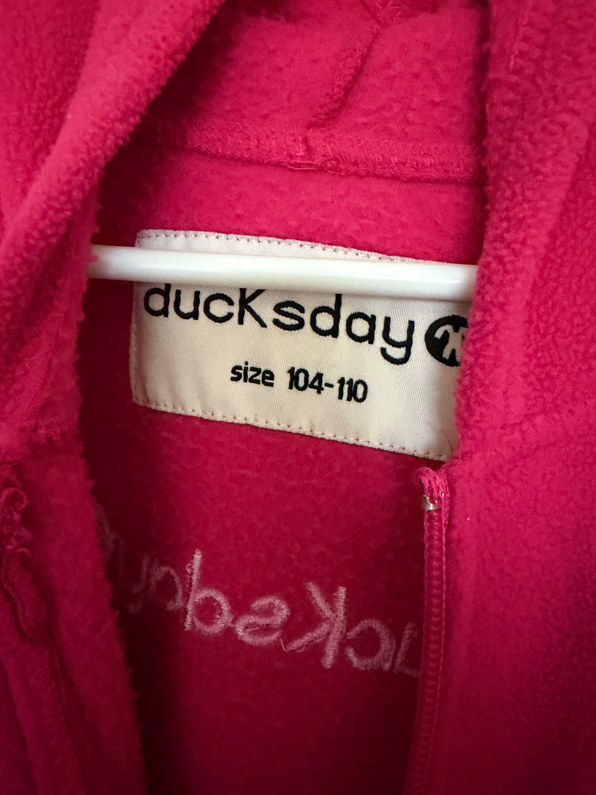 Ducksday Fleece onesie size 5 , Kids 5/5T