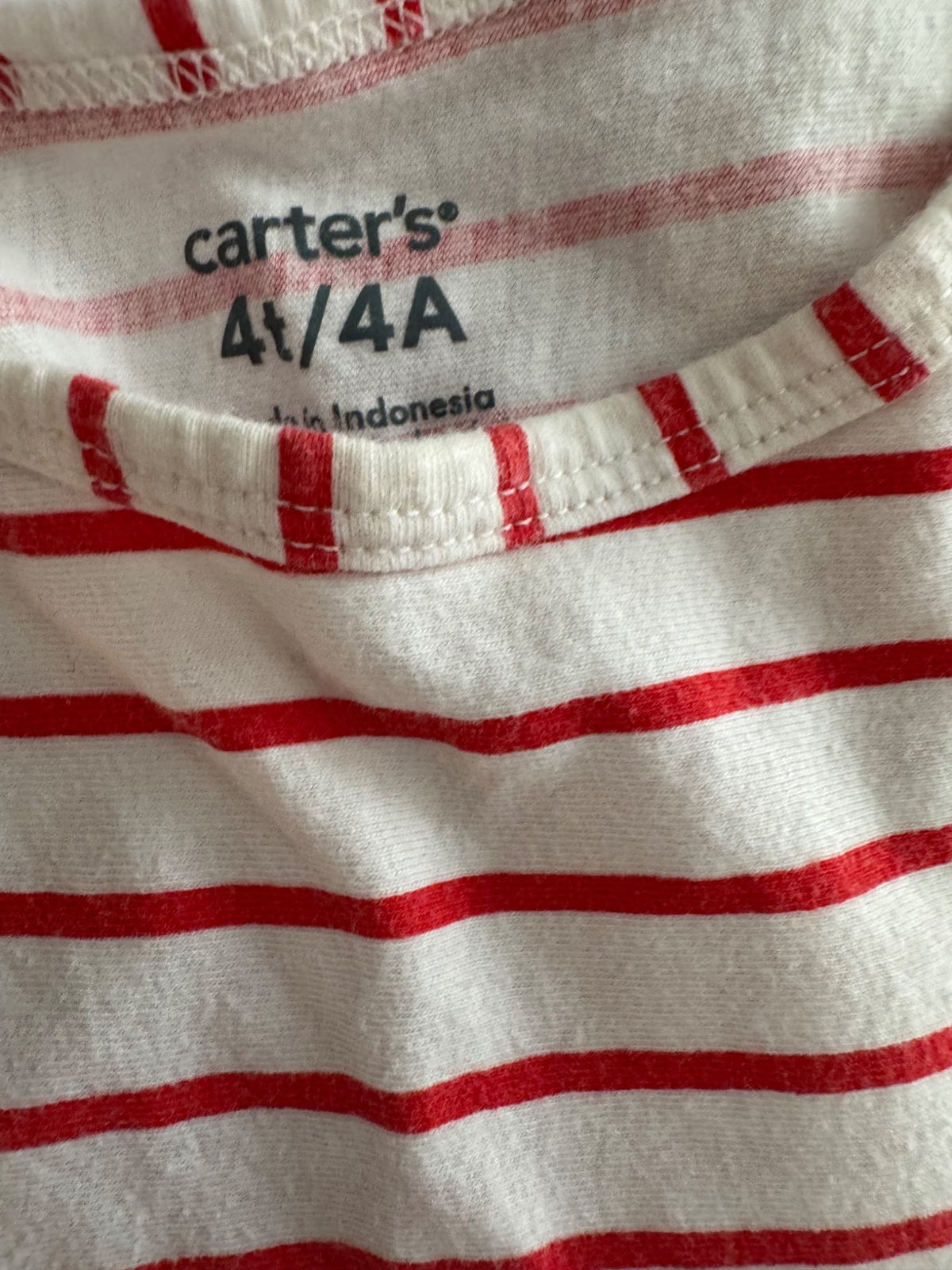 Red Striped Dress 4T, Kids 4/4T