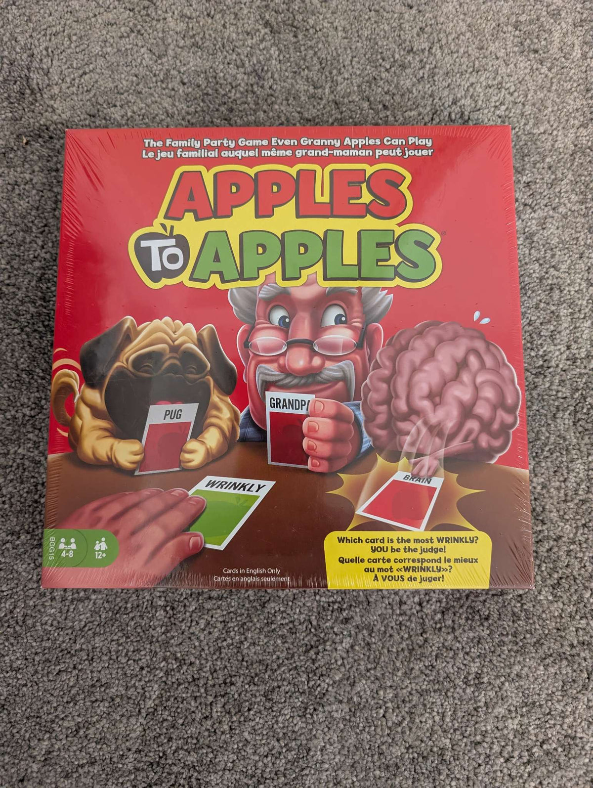 Sealed Apples to Apples Game - MSRP: $26.99