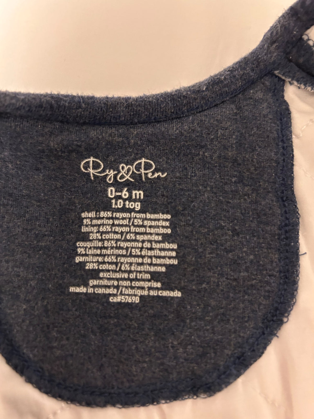 Ry&Pen sleeper 0-6 months, 0-6 Months (Small)