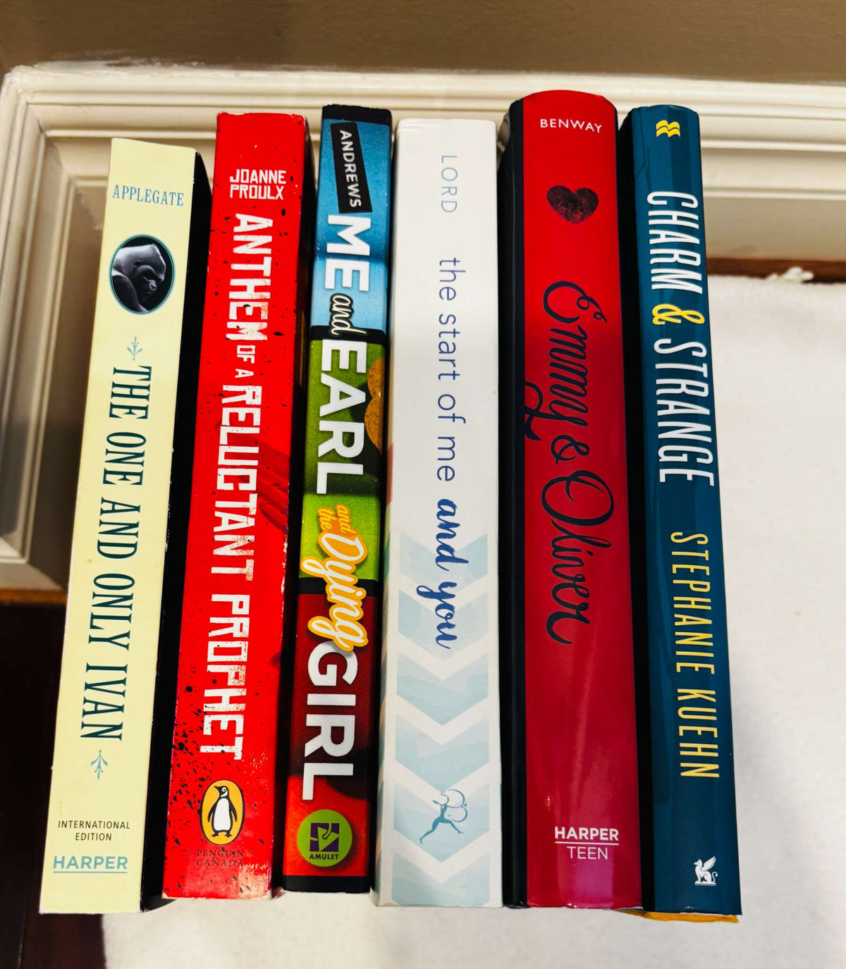 Young Adult Fiction Book Bundle – 6 Books, Hardcover & Paperback