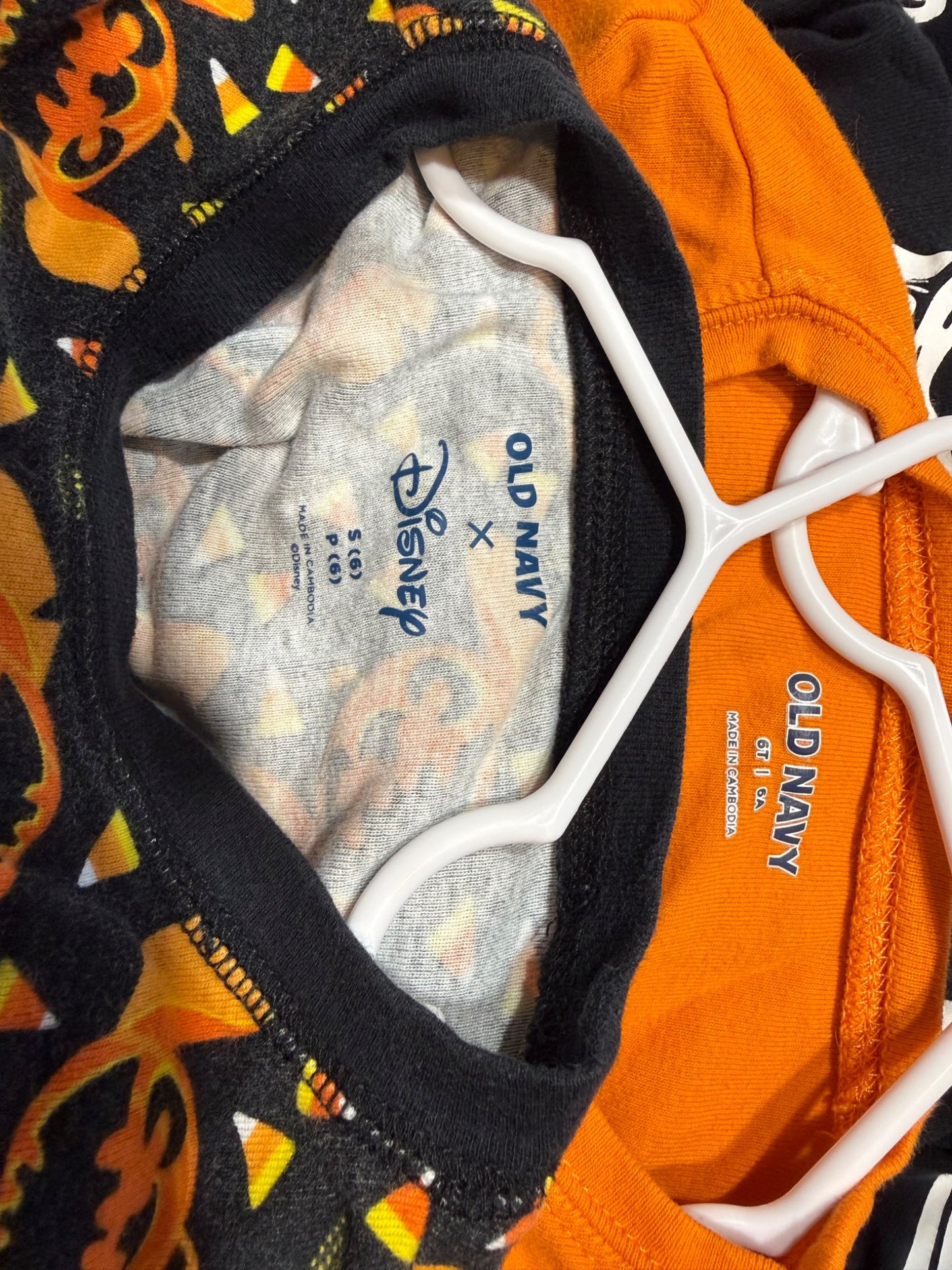 Pumpkin Jammies x 2, Kids 6/6X