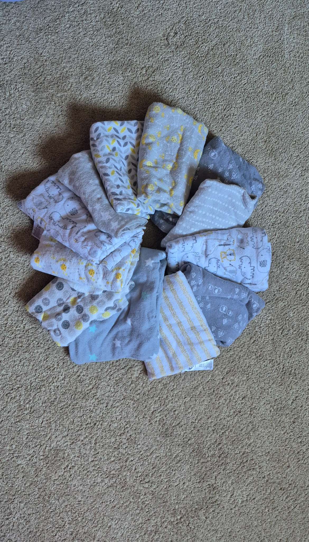 Receiving Blankets Set of 12