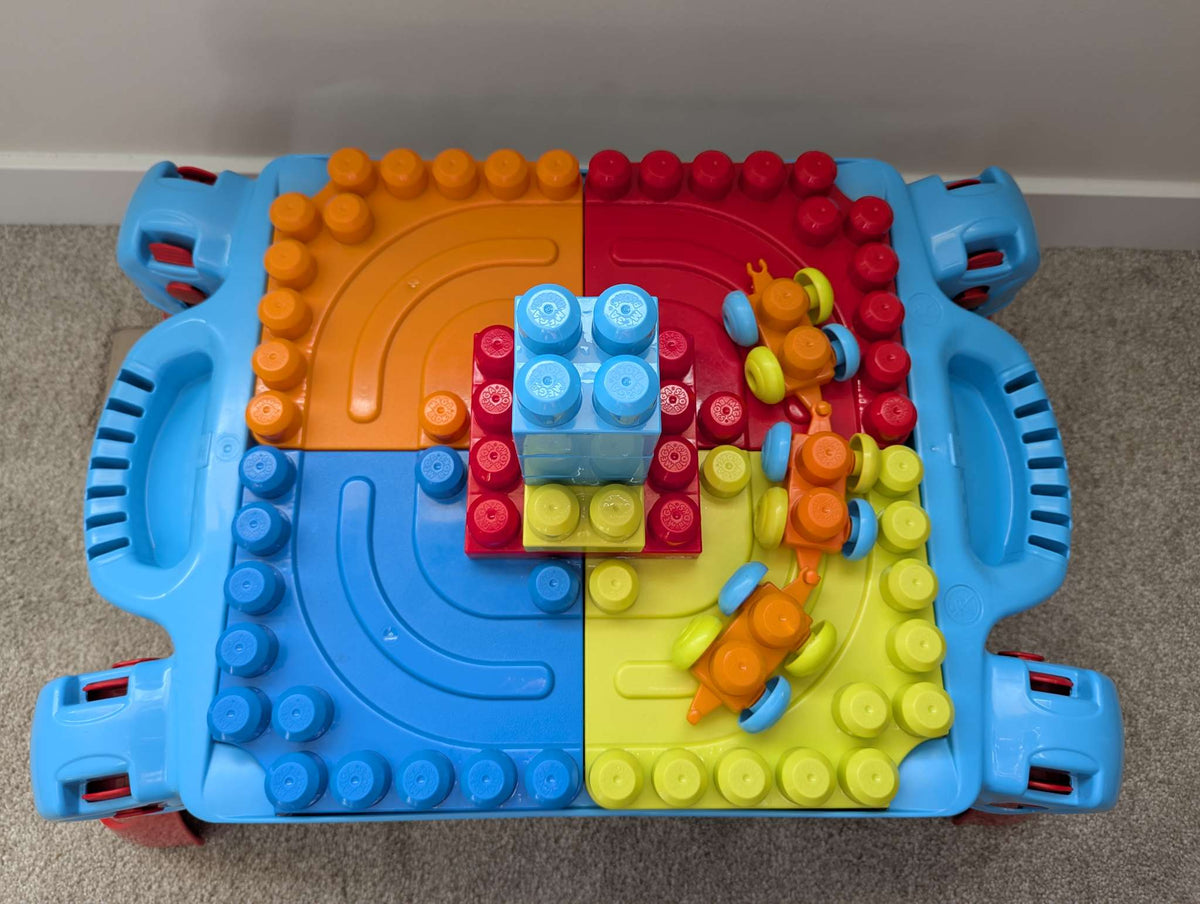 Mega Bloks table