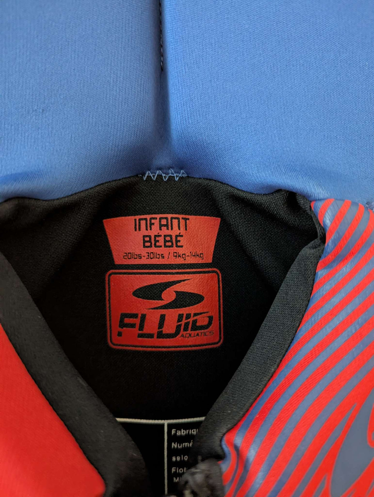 Infant life jacket