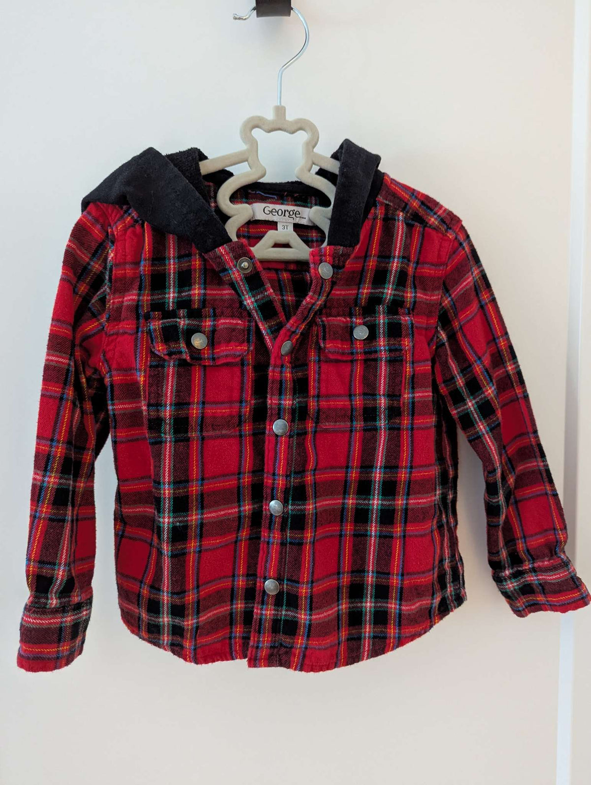 Flannel shacket , Kids 3T