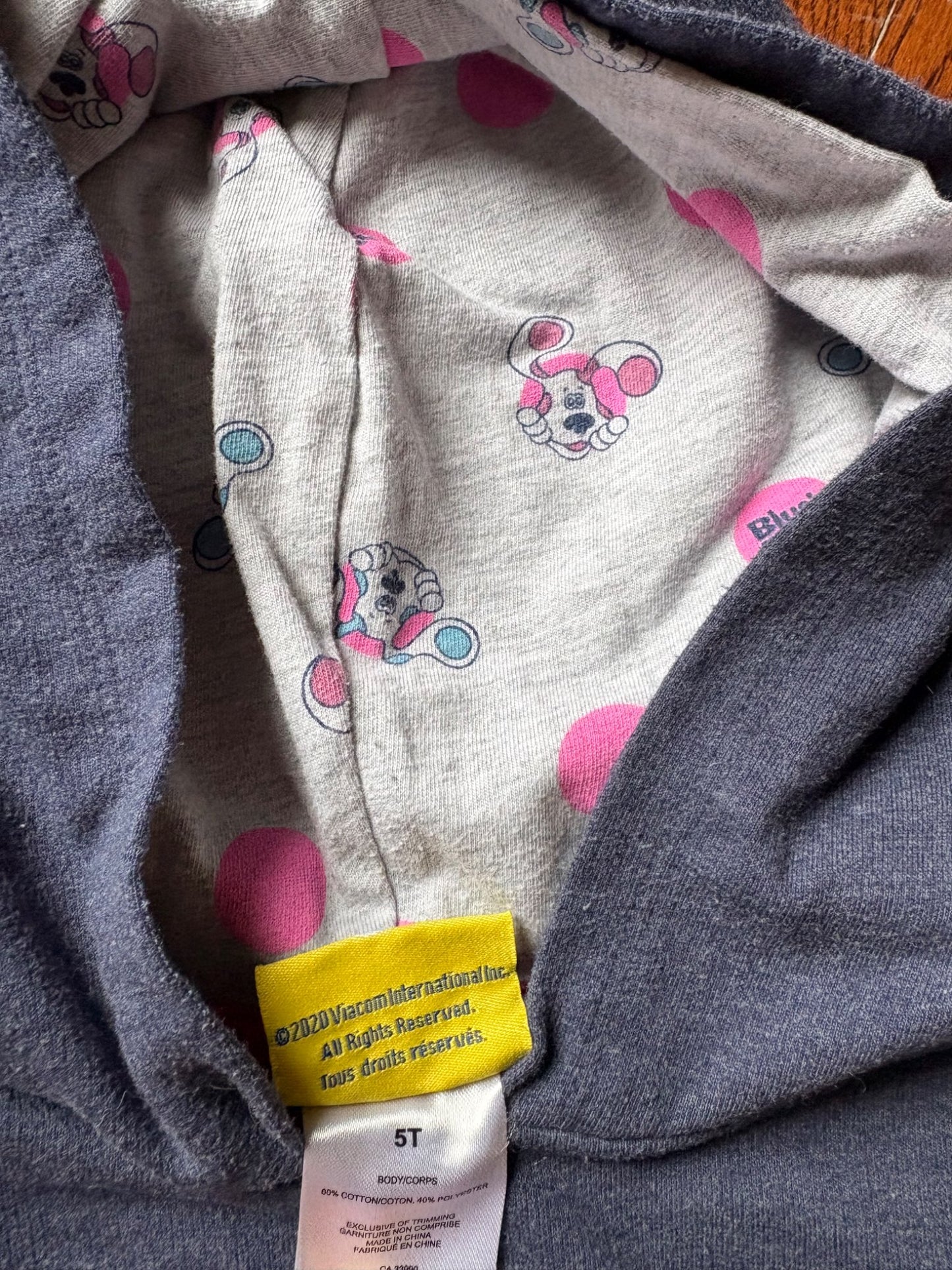 Blue’s Clues Hoodie size 5T, Kids 5/5T