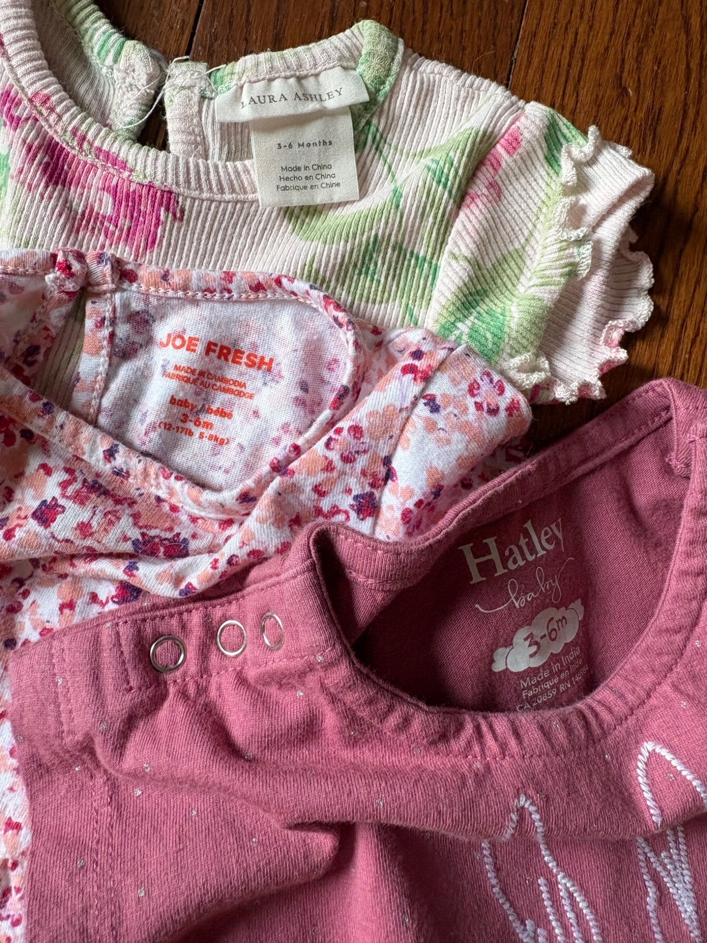 Floral Shirts 3-6 months , Kids 6 Month (3-6M)