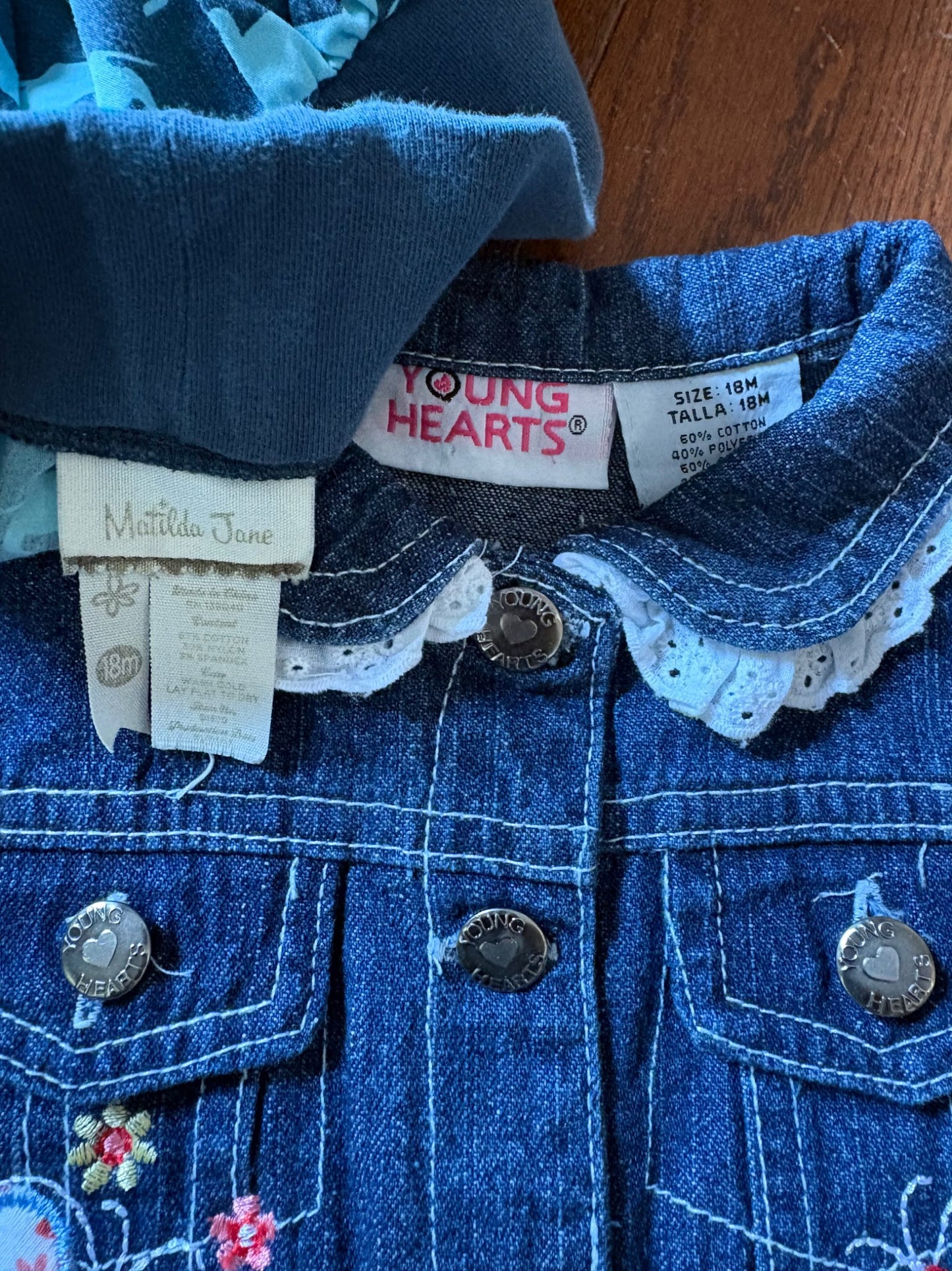 Denim Jacket and Skirt 18 months , Kids 18 Month (12-18M)