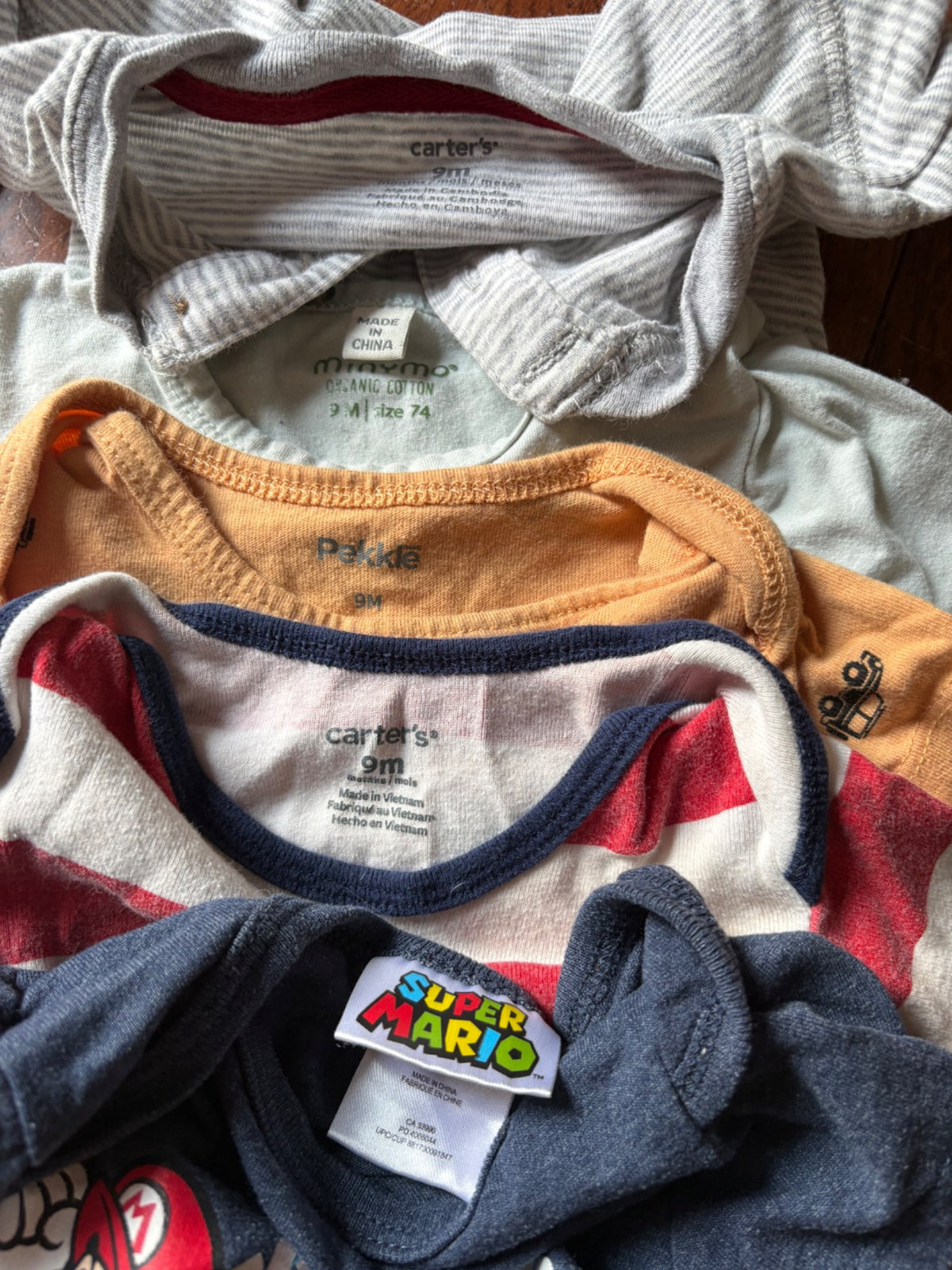 5 onesies 9 months , Kids 9 Month (6-9M)