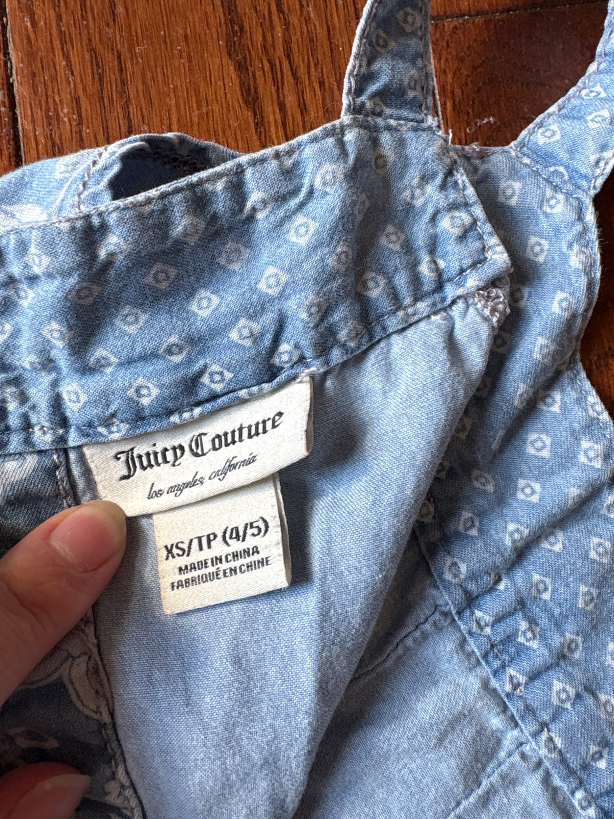 Juicy Couture Romper size 4-5 , Kids 4/4T