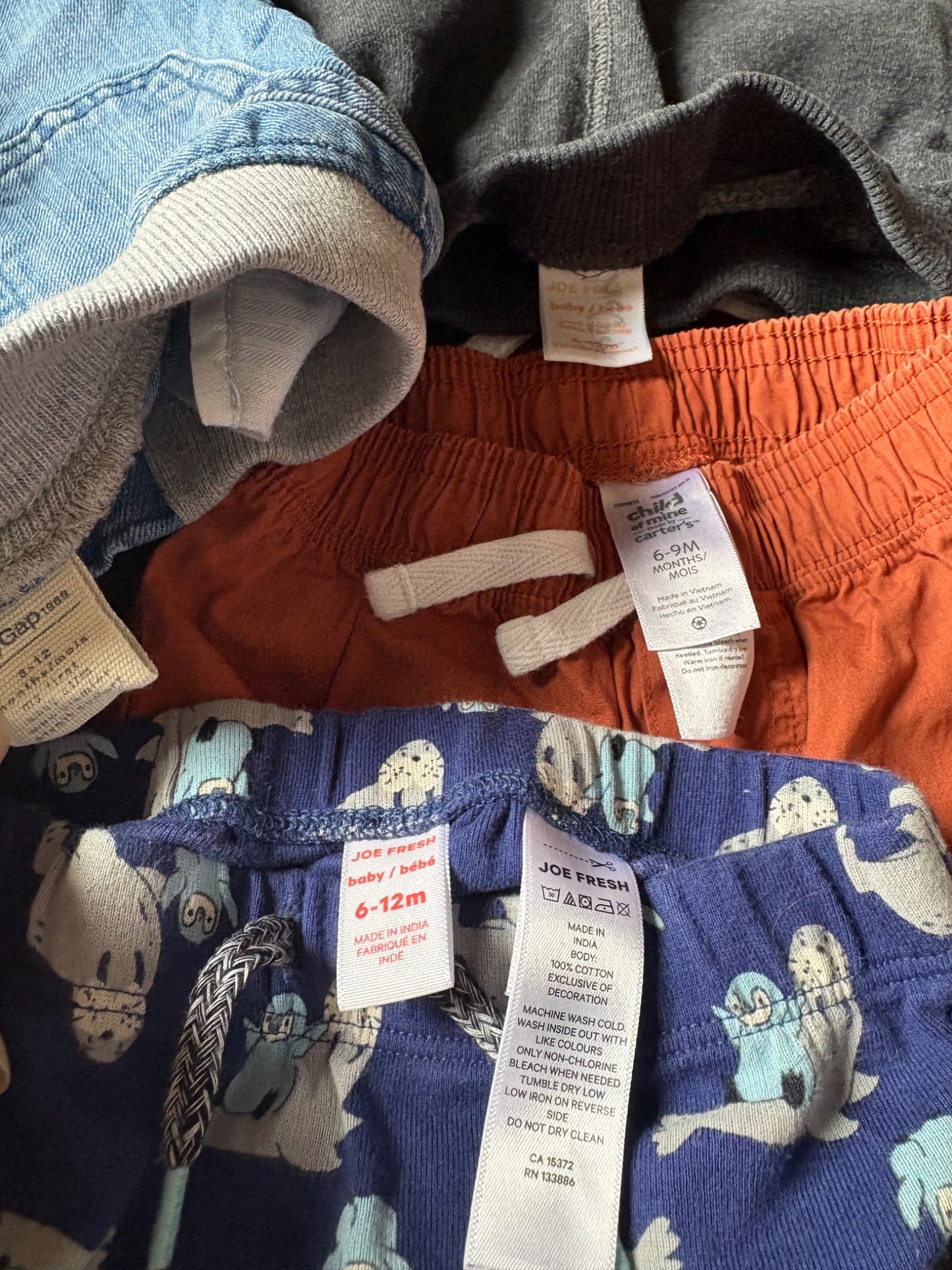 4 pants bundle 9 months , Kids 9 Month (6-9M)
