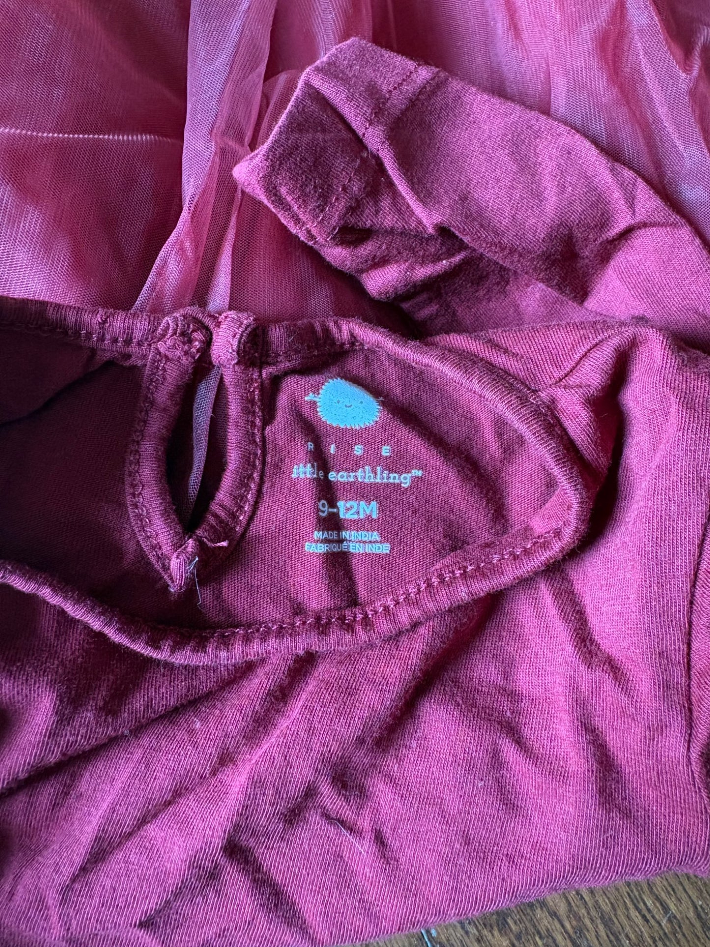Little Earthling Christmas Dress 9-12 months, Kids 12 Month (9-12M)