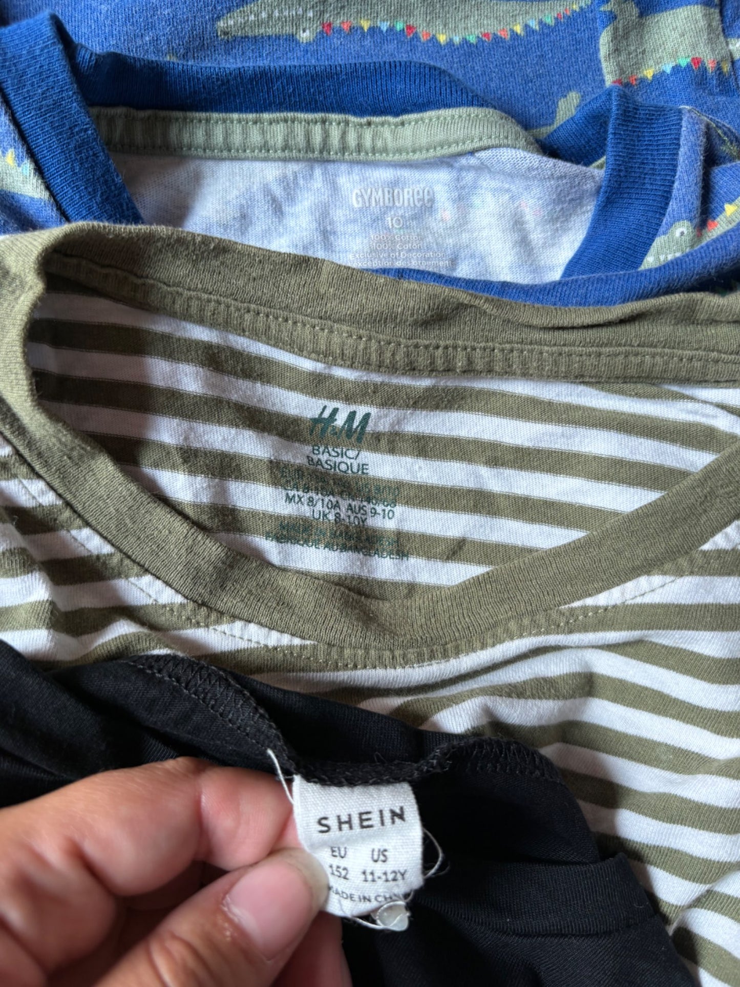 Shirts size 10 , Kids 10
