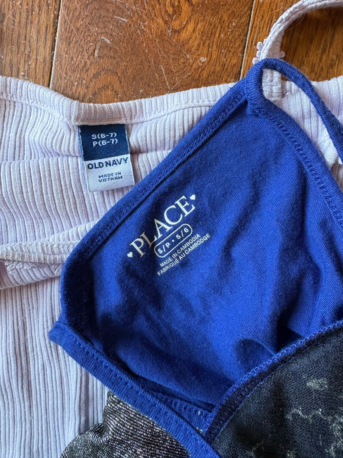 Old Navy/Childrens Place set of 3 Tank Tops size 6 , Kids 6/6X