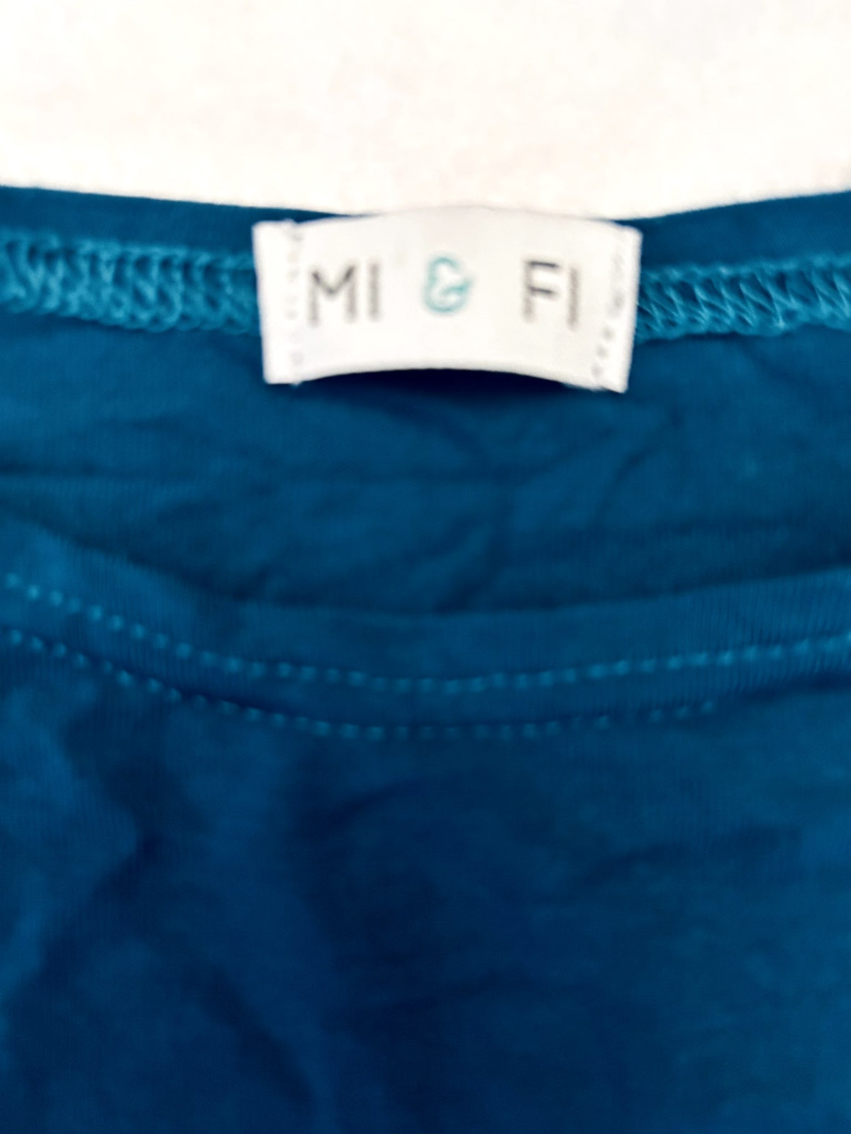 VGUC - Small Shop, Mi and Fi, bamboo- cotton ruffle dress, Moroccan Teal Colour, size 5, retails, $52 new, Kids 5/5T
