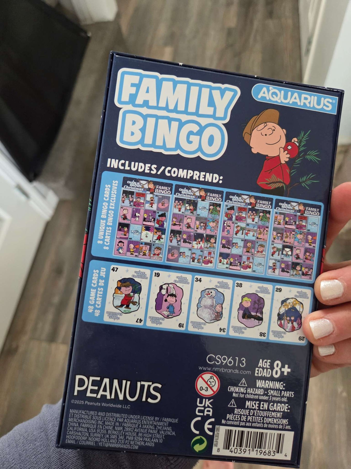 Brand New A Charlie Brown Christmas Bingo