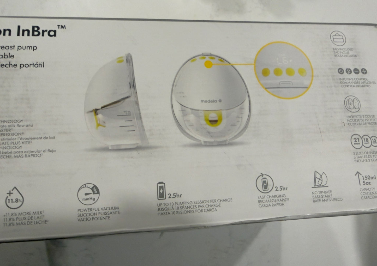 Medela Motion InBra Double Electric Breast Pump