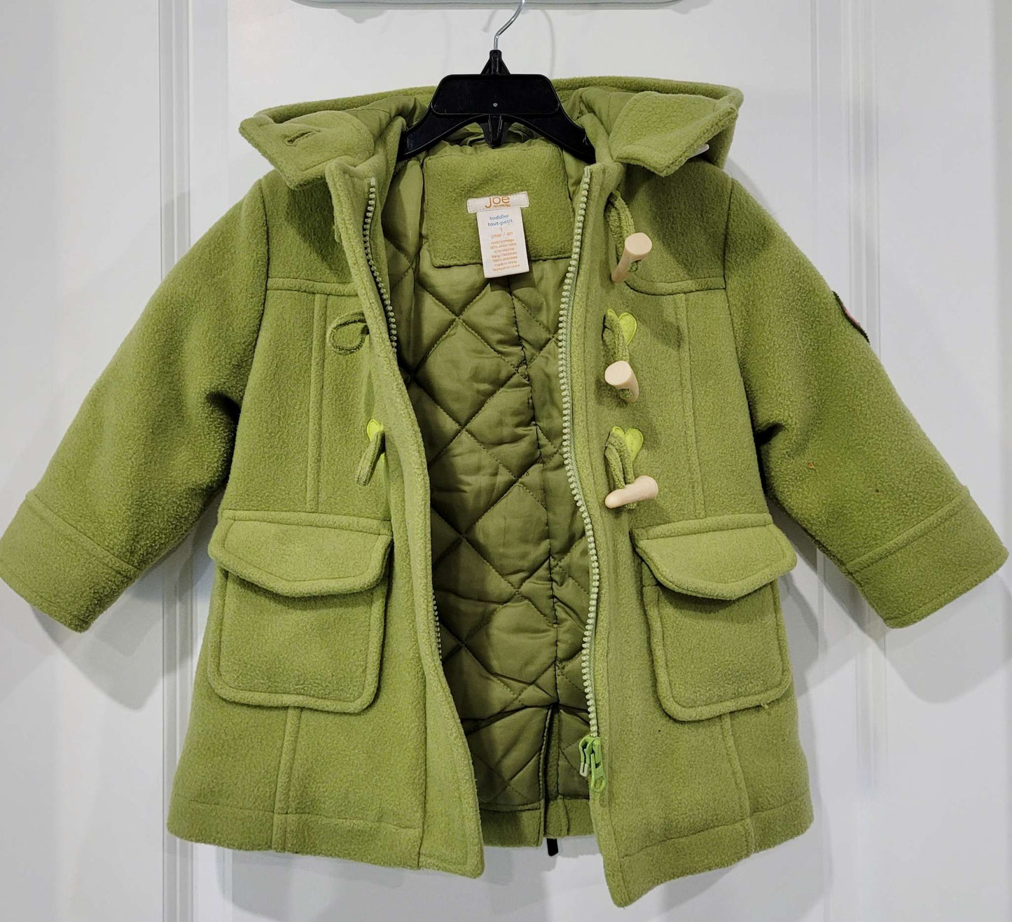 Wool Toggle Coat, Kids 12 Month (9-12M)