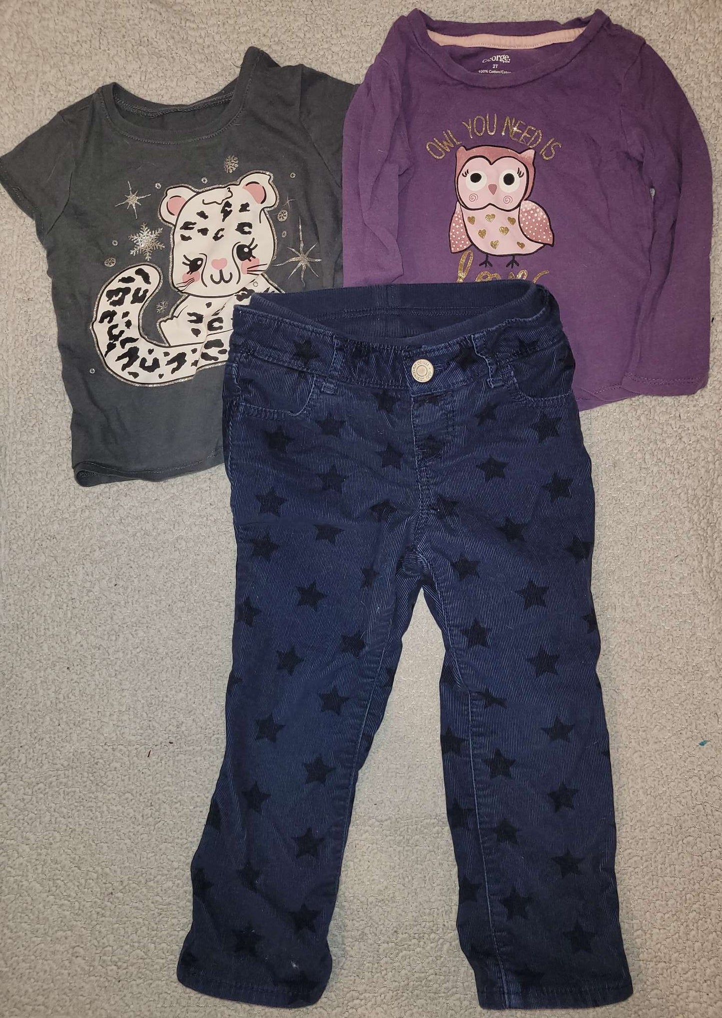 Warm Pant bundle, Kids 2T