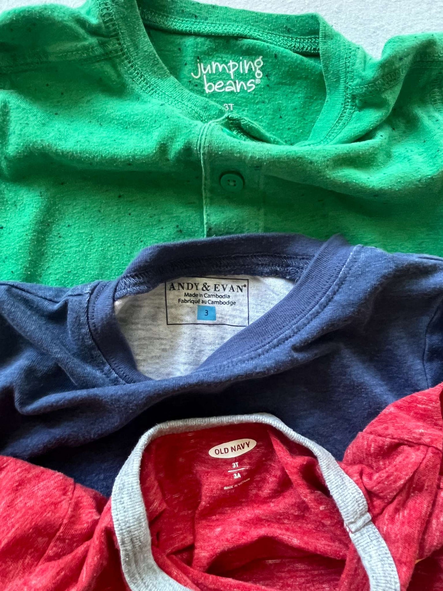 3T T-Shirt Bundle, Set of 3, Kids 3T