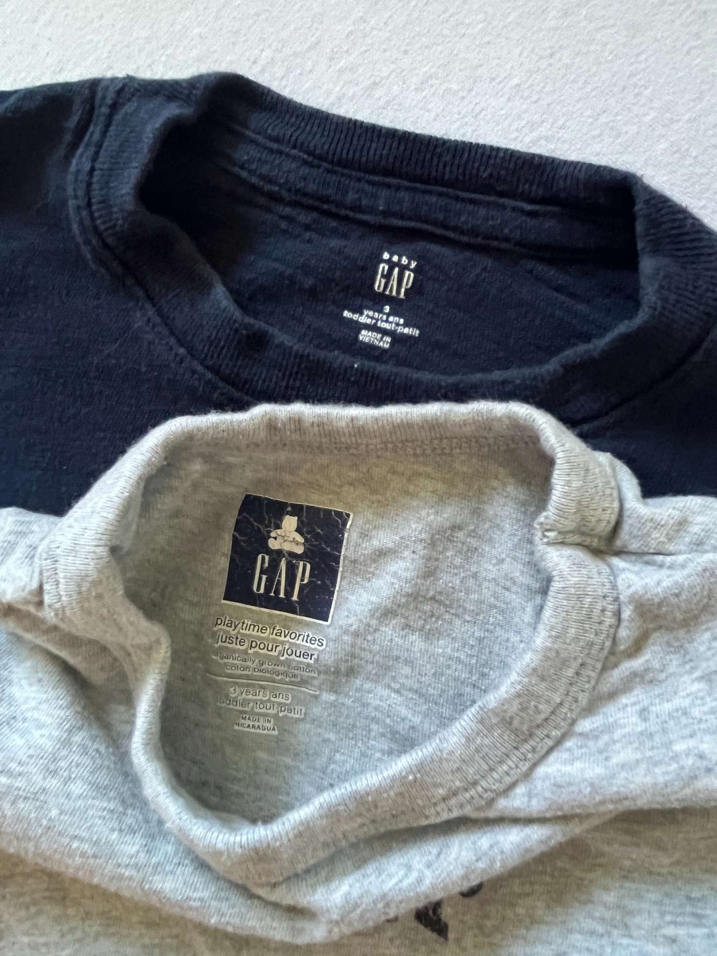 Gap Long Sleeve T-Shirt Bundle, 3T, , Kids 3T