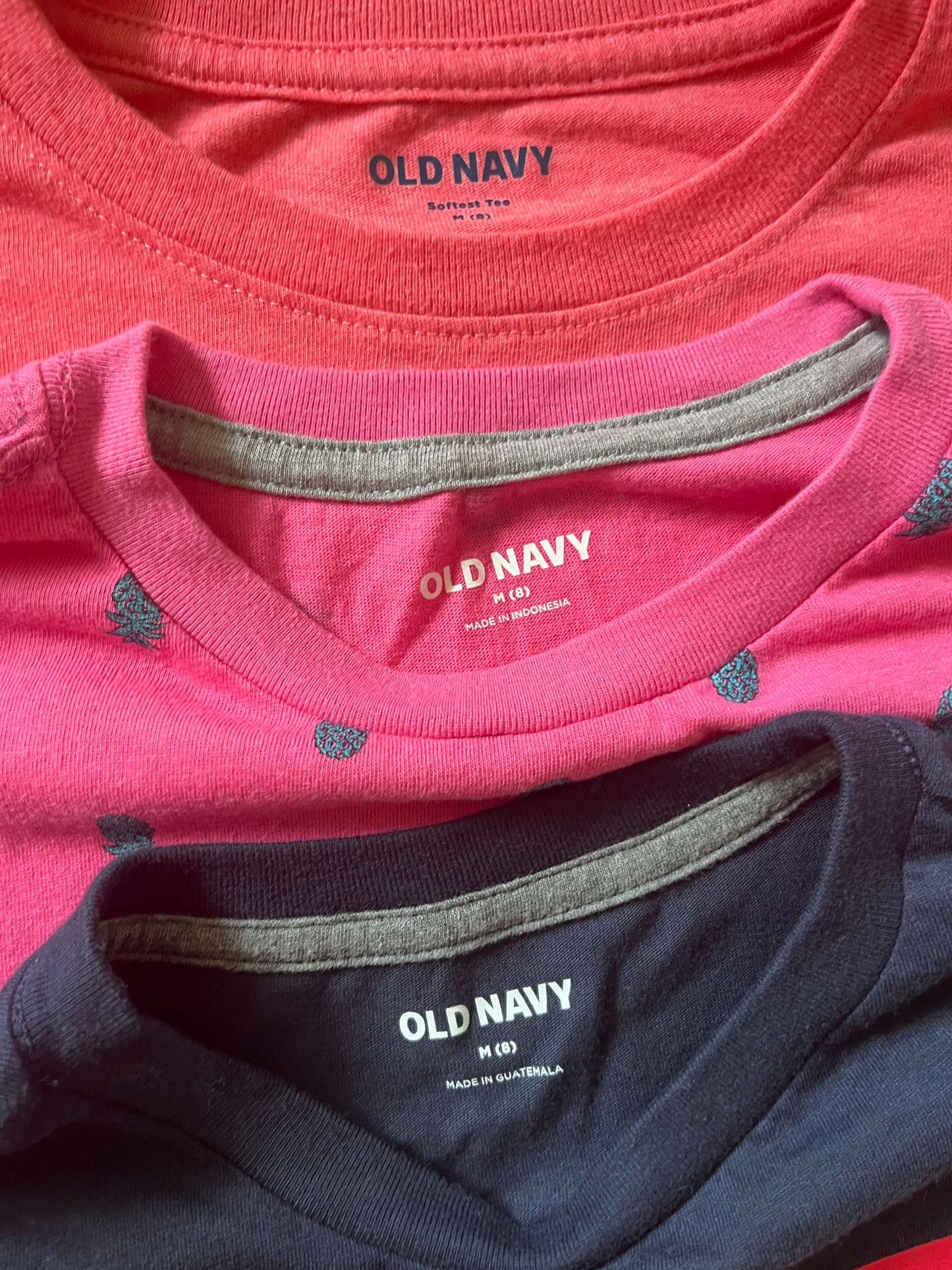 Boys Old Navy T-Shirt Bundle, Size M (8), Kids 7 & 8 (small)