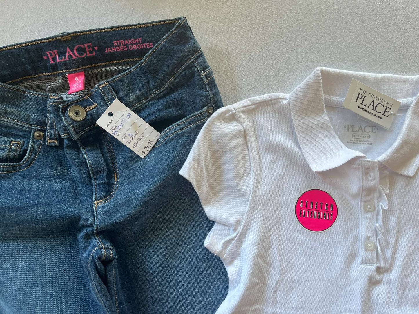NWT Children's Place Girls Outfit, Size 6, Kids 6/6X (extra small)