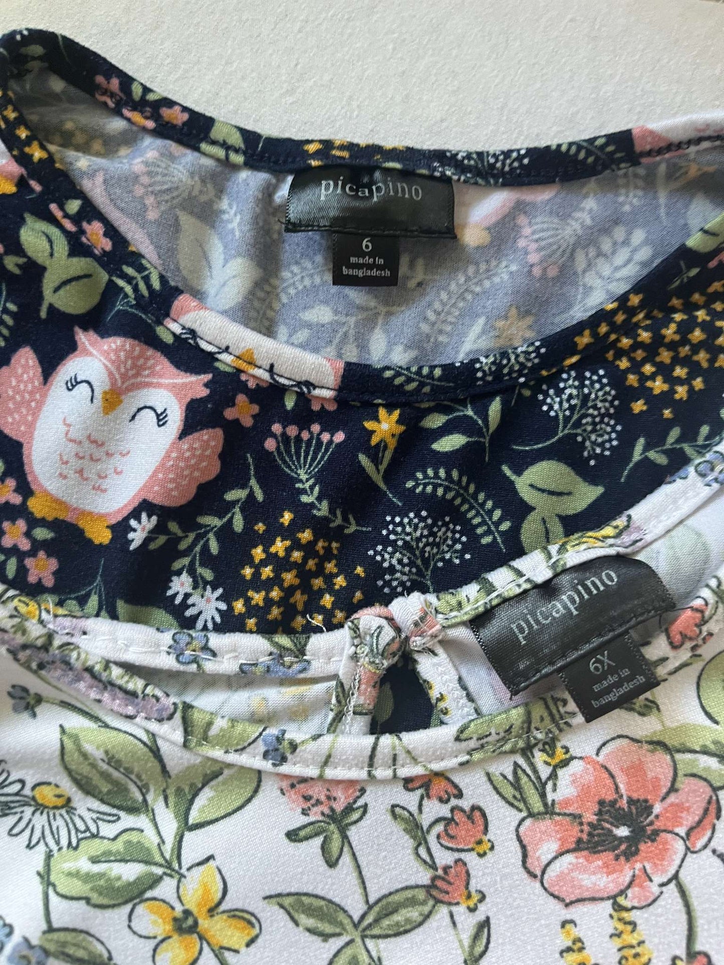 Picapino Dress and Romper, Size 6, Kids 6/6X