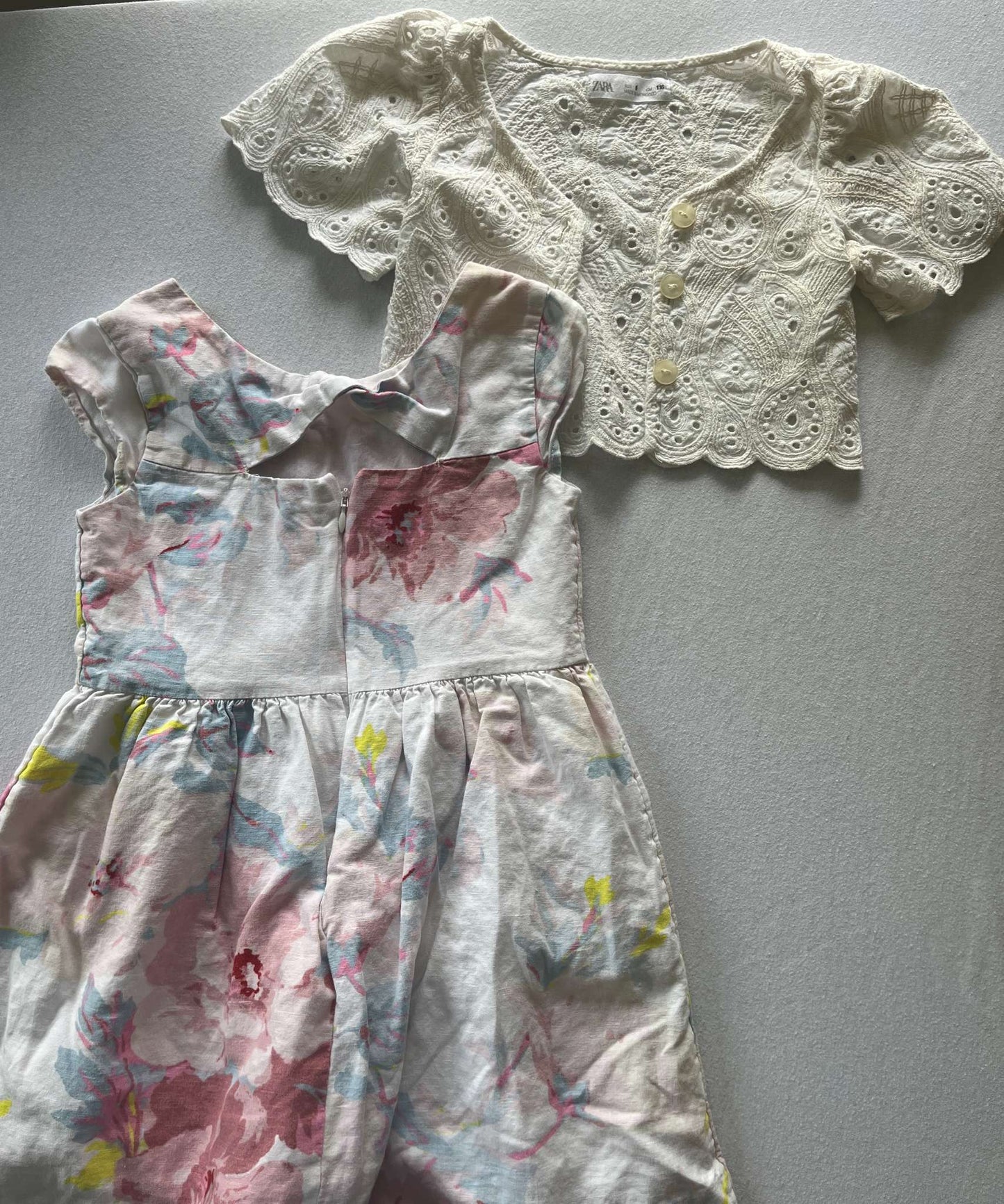 Gap Dress and Zara Top, Size S (6), Kids 6/6X (extra small)
