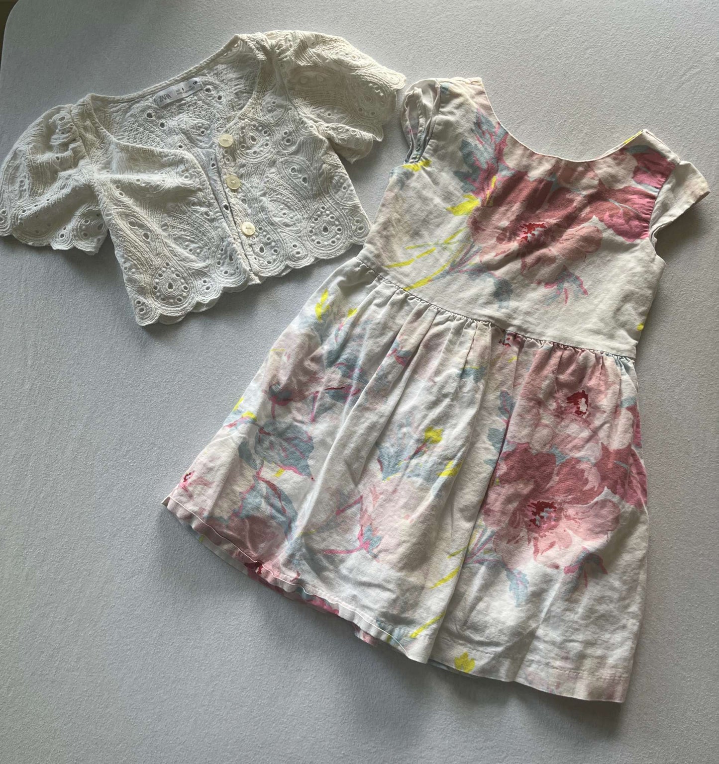 Gap Dress and Zara Top, Size S (6), Kids 6/6X (extra small)