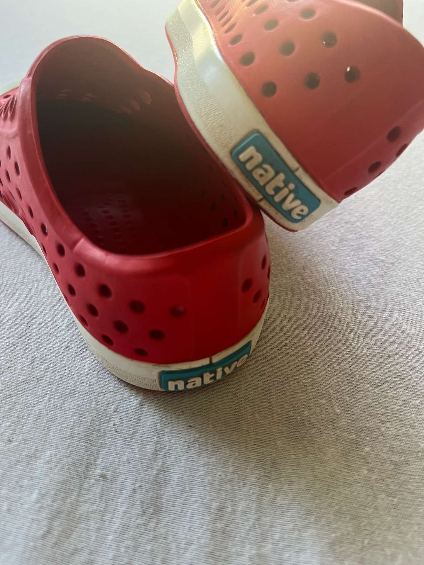 Red Native Jefferson Shoes, size C6, Shoes 6 (Walkers:12-24 mth)