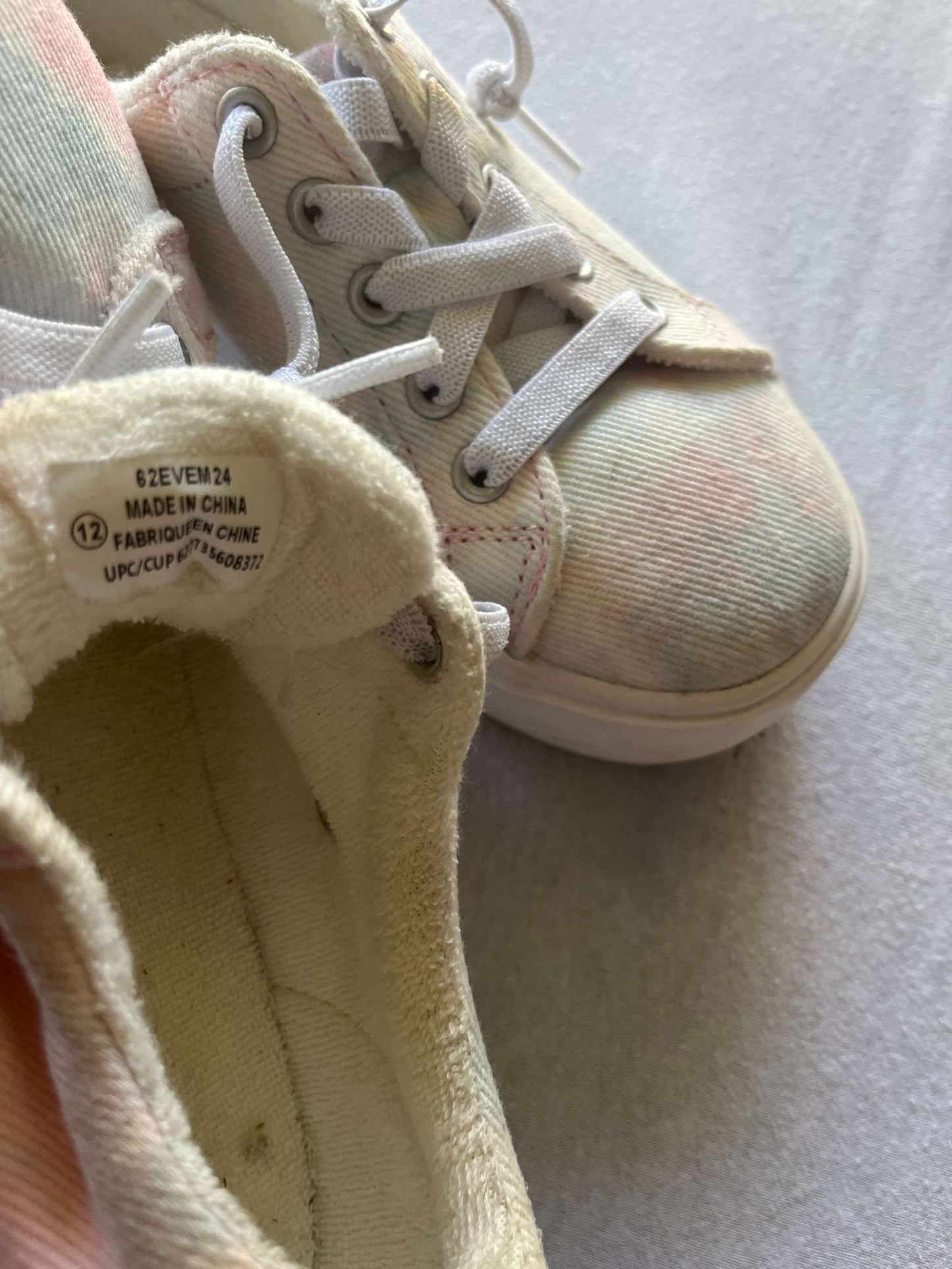 Canvas Tie-Dye Shoes, Size 12, Shoes 12 (Toddler:2-4yr)