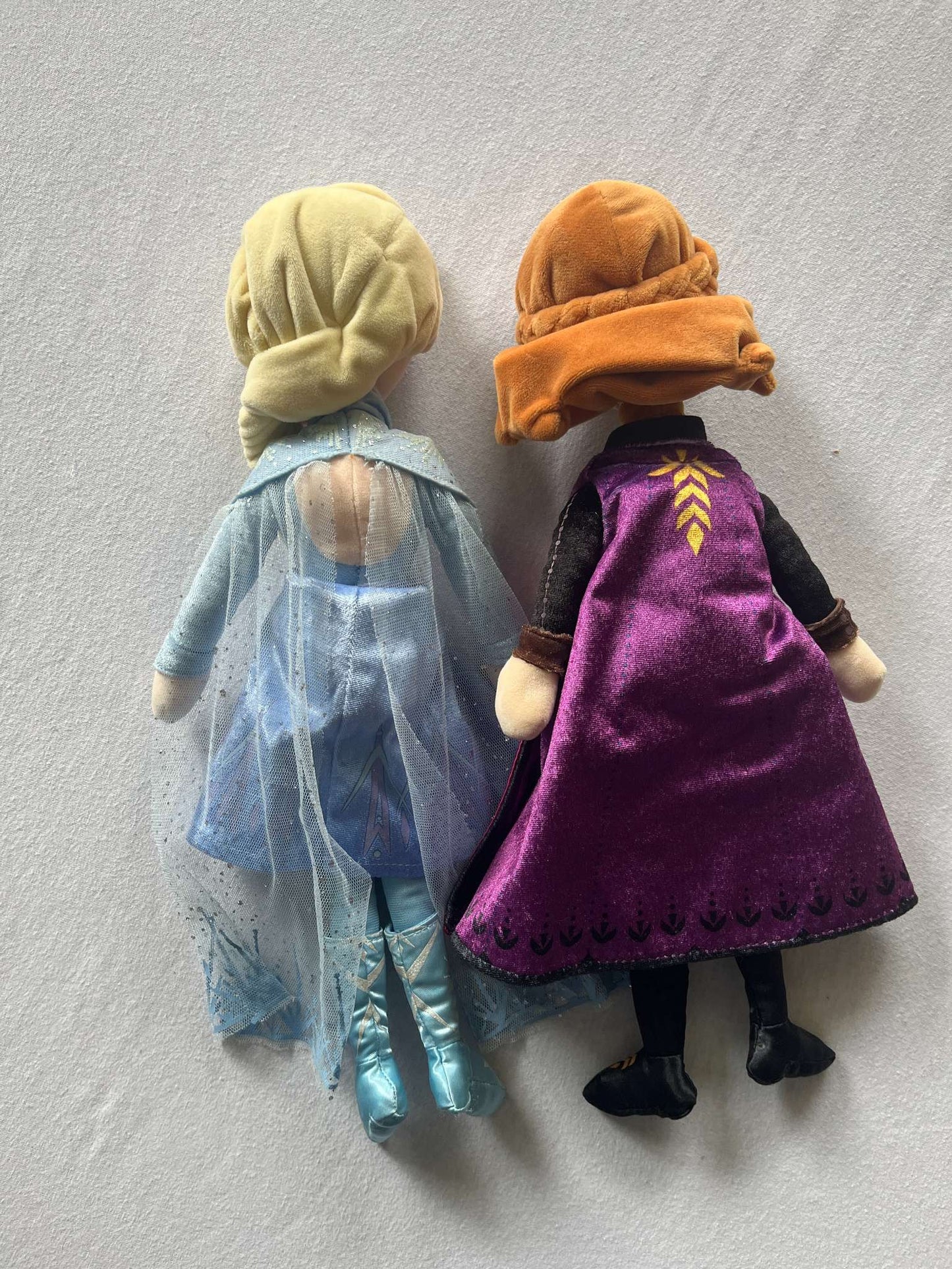 TY Elsa and Anna Soft Dolls