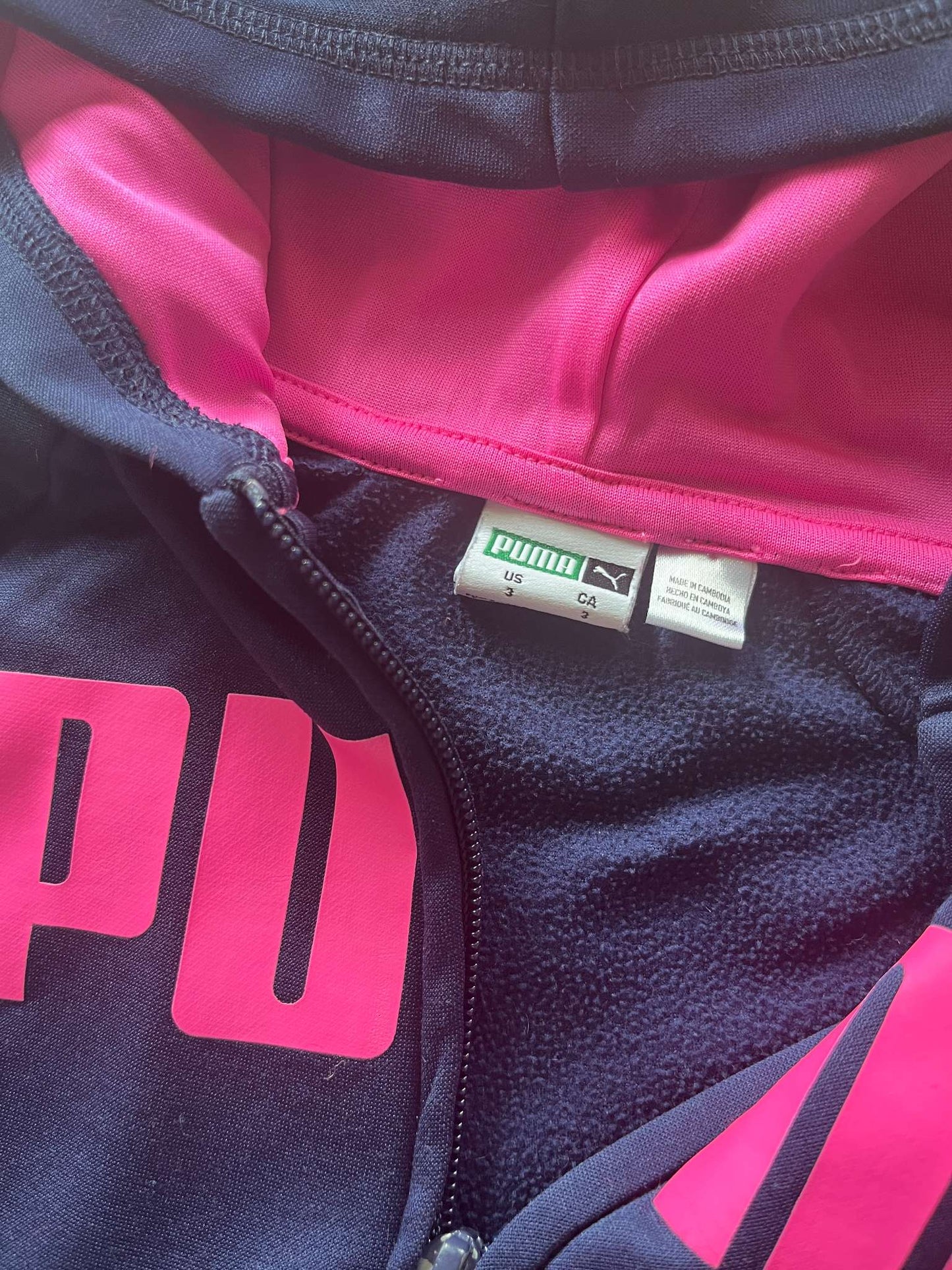 PUMA Track Jacket, Size 3, Kids 3T