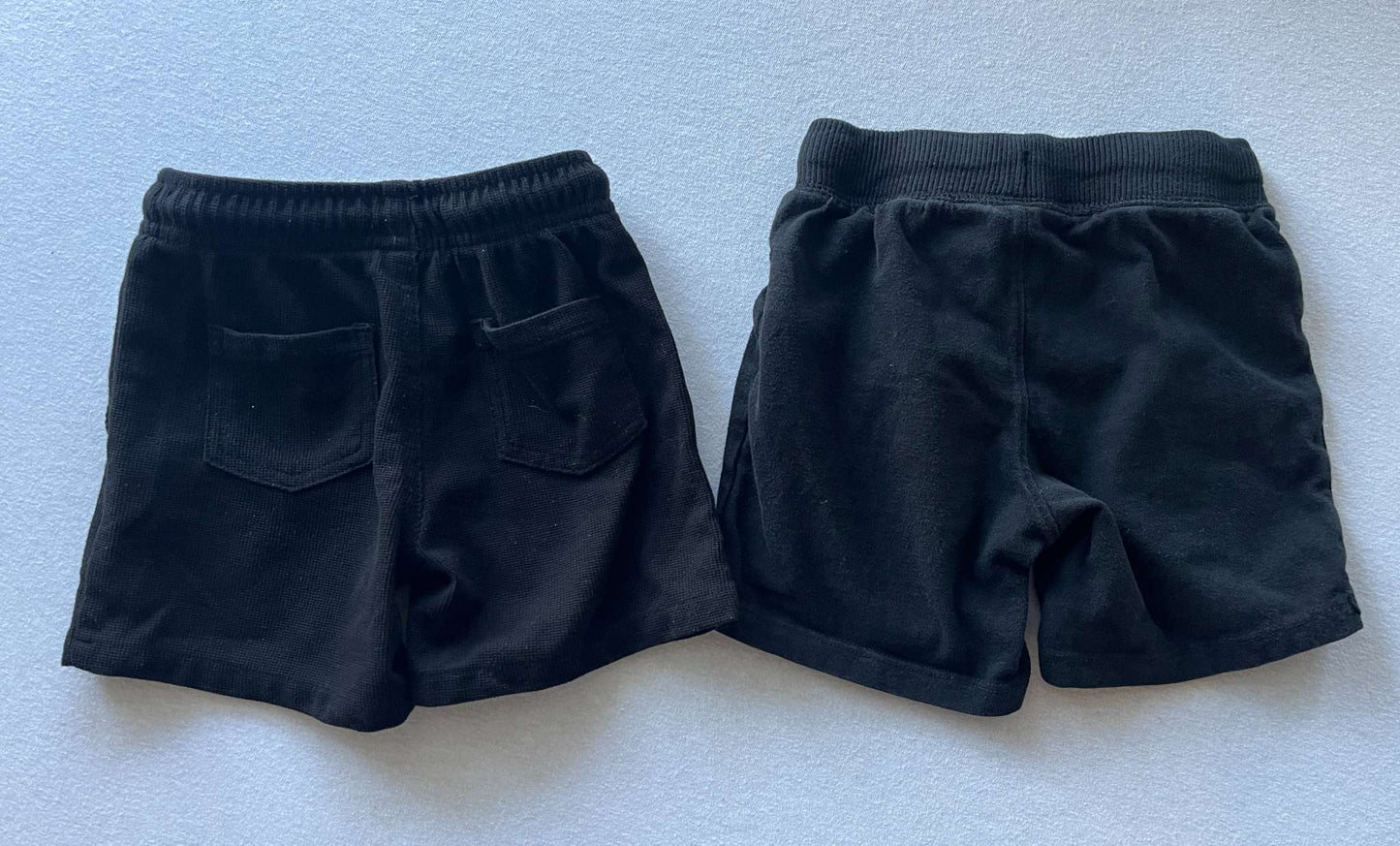 2 pair of black shorts, Size 2T, Kids 2T