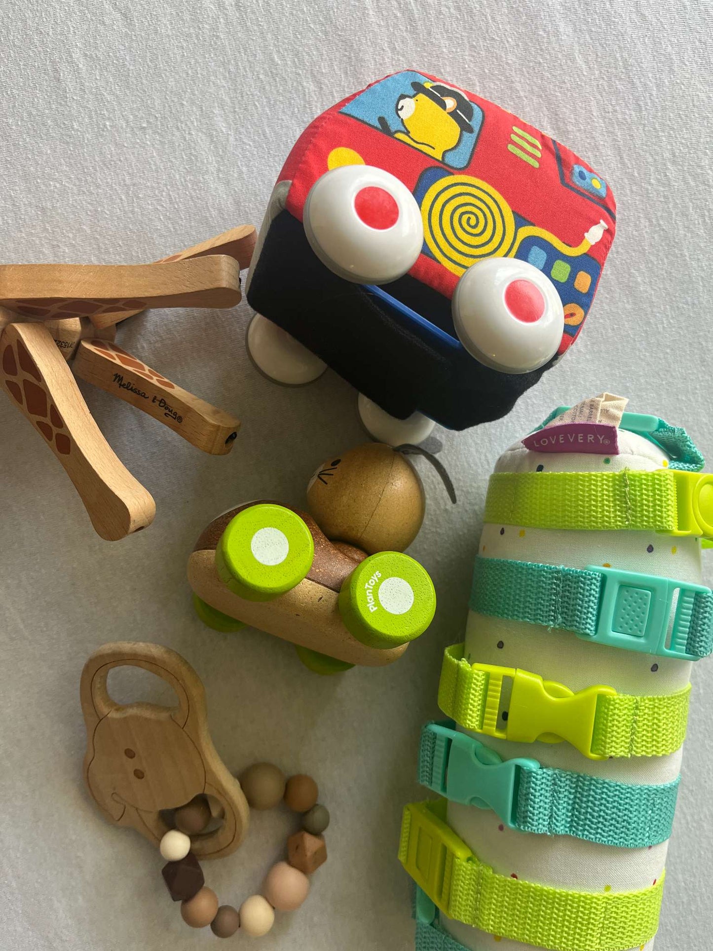 Baby Toy Bundle (LoveEvery, Plan and Melissa & Doug)