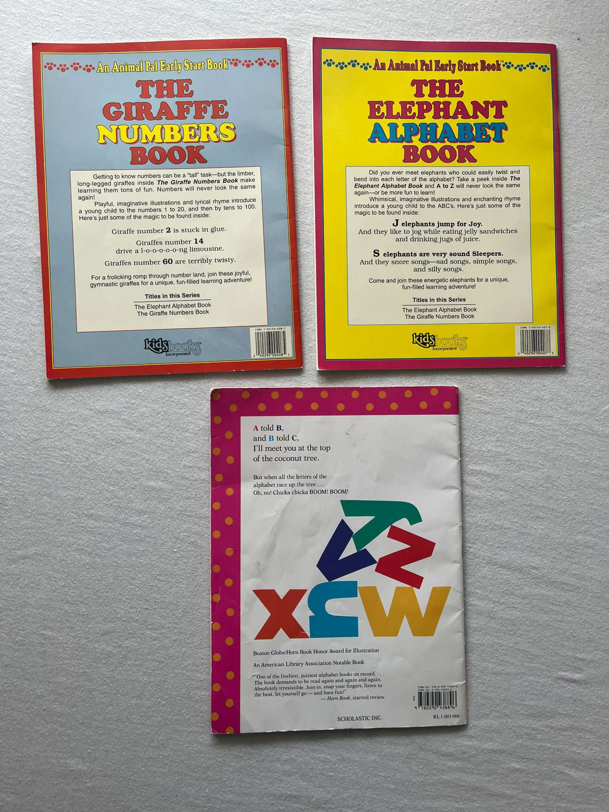 Alphabet and Number Learning Books (3)