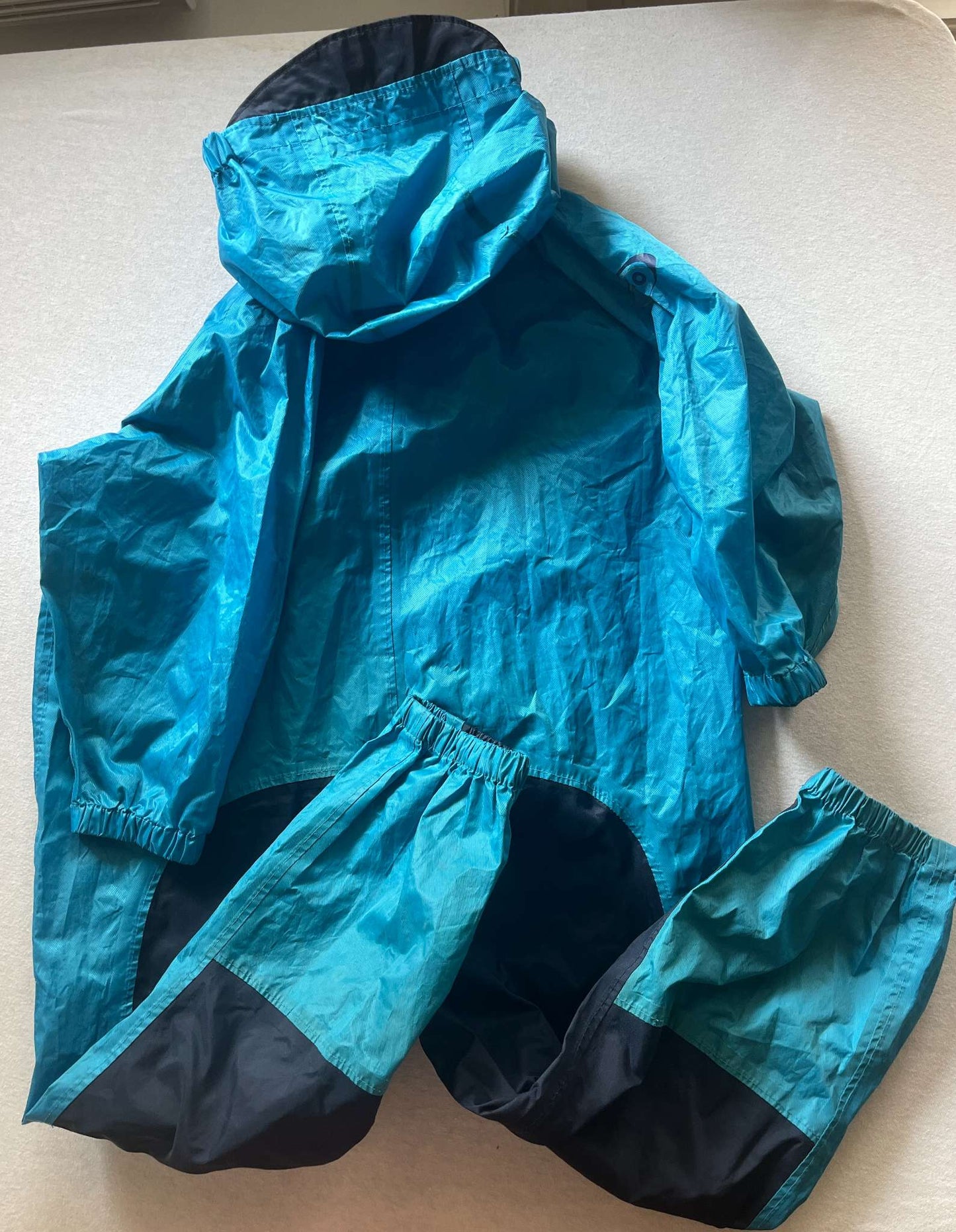Tuffo Rain Suit, 4T, Blue, Kids 4/4T
