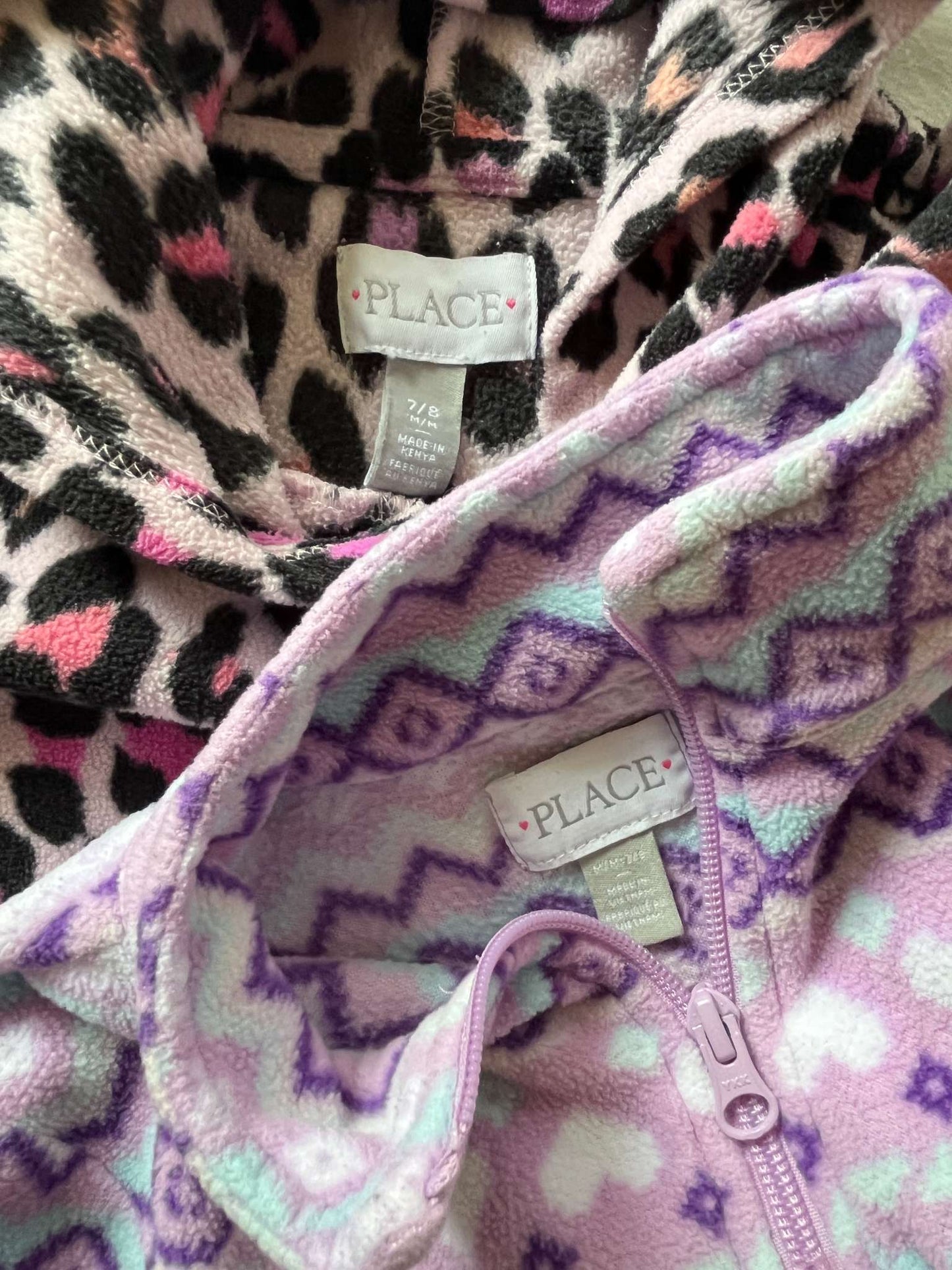 Children's Place Fleece Sweaters, Size 7-8, Kids 7