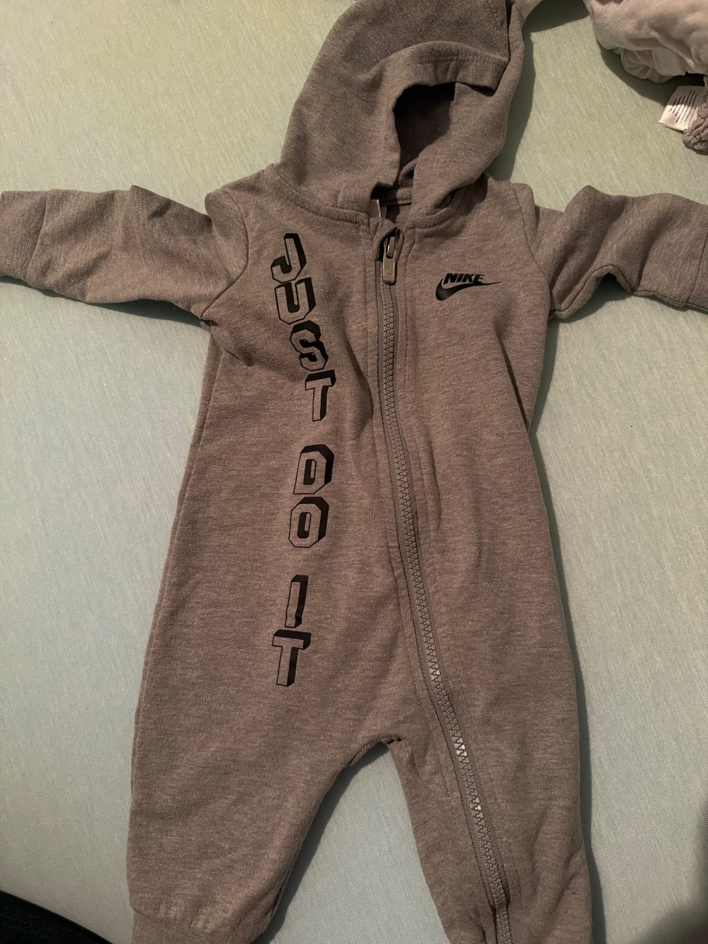 Nike one piece sweatsuit, Kids 6 Month (3-6M)