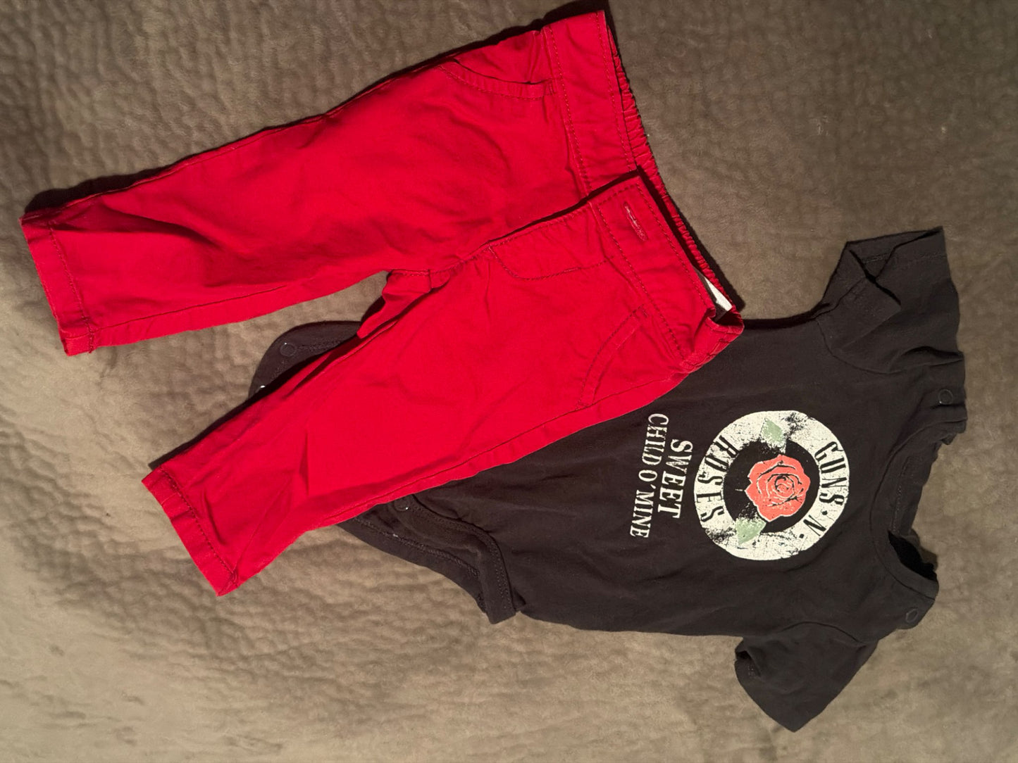 Guns n roses combo, Kids 3 Month (0-3M)