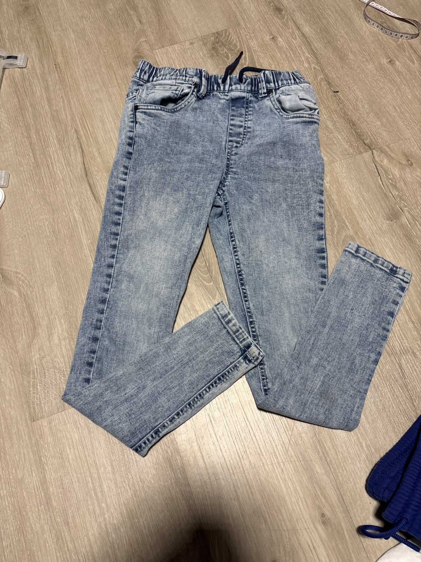 Jeaniology Large Skinny Adjustable Jeans , Kids 12
