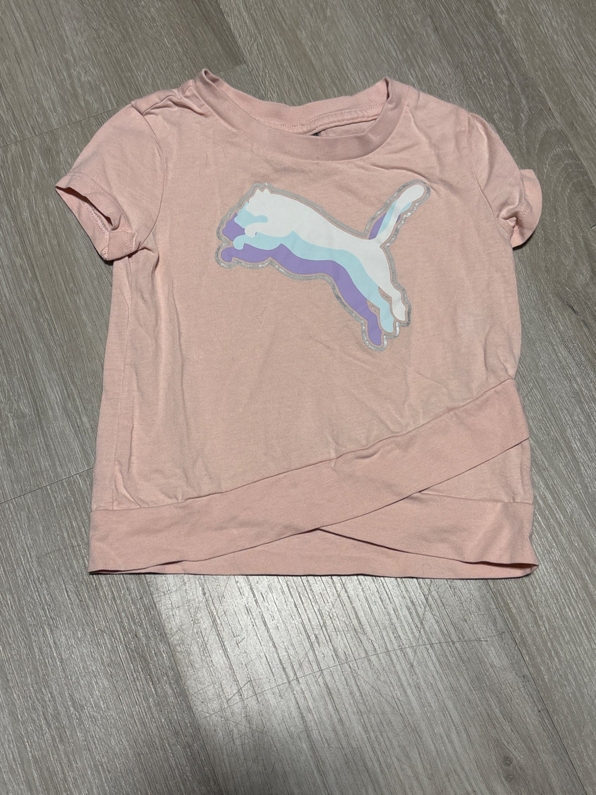 Puma 2T Pink Graphic Shirt , Kids 2T