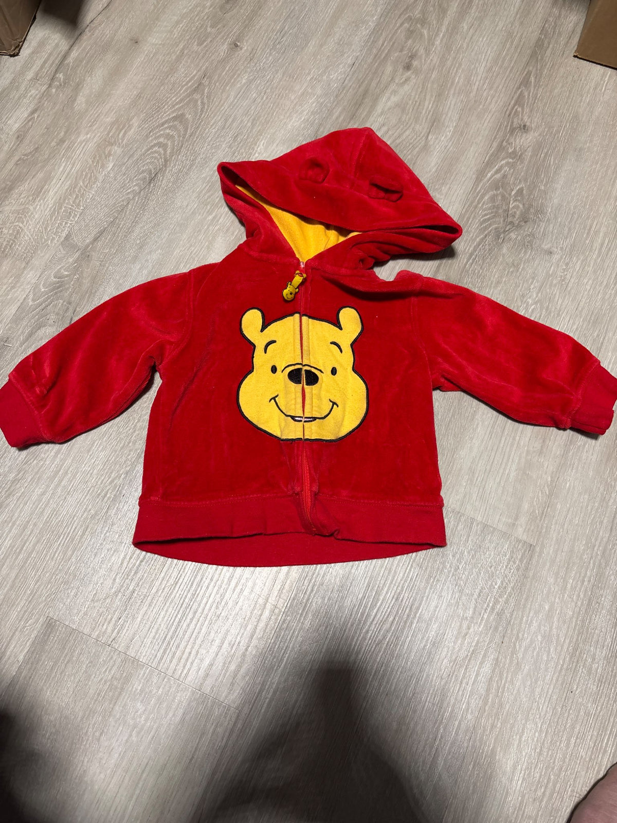 Winnie the Pooh Red Sweater 6-12M , Kids 12 Month (9-12M)